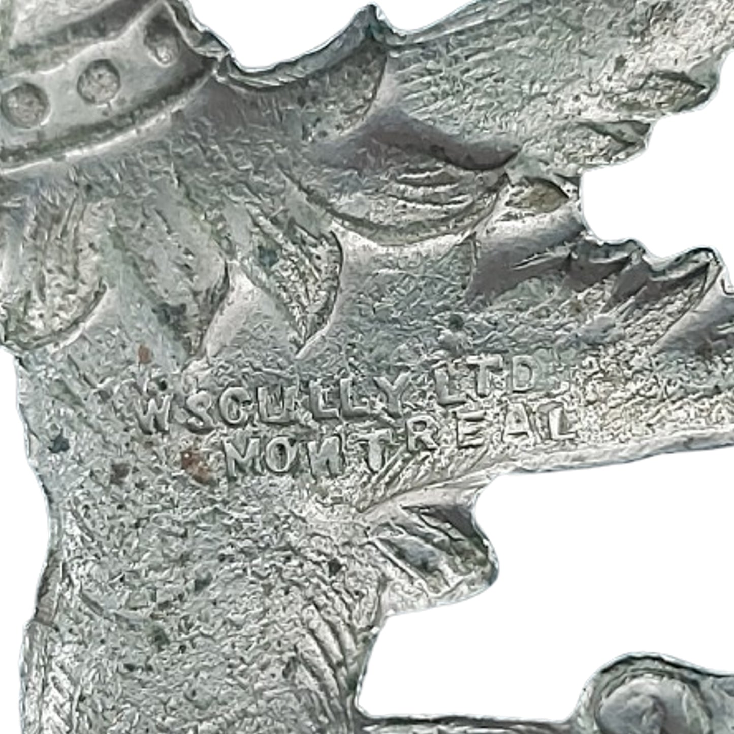 WW2 Canadian The Lorne Scots Cap Badge -Scully Montreal