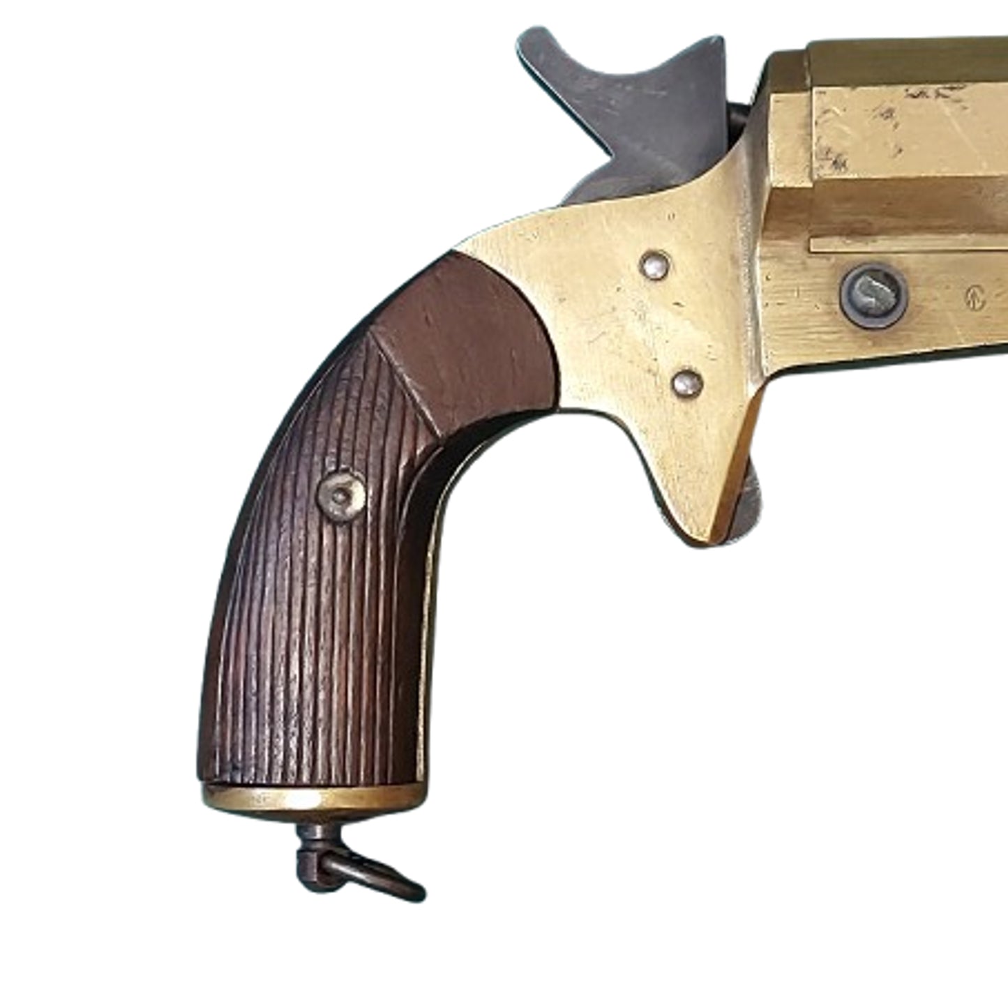 WW1 Canadian Issue AH. Fox Mk. IV Brass Flare Pistol PPCLI C-Broadarrow