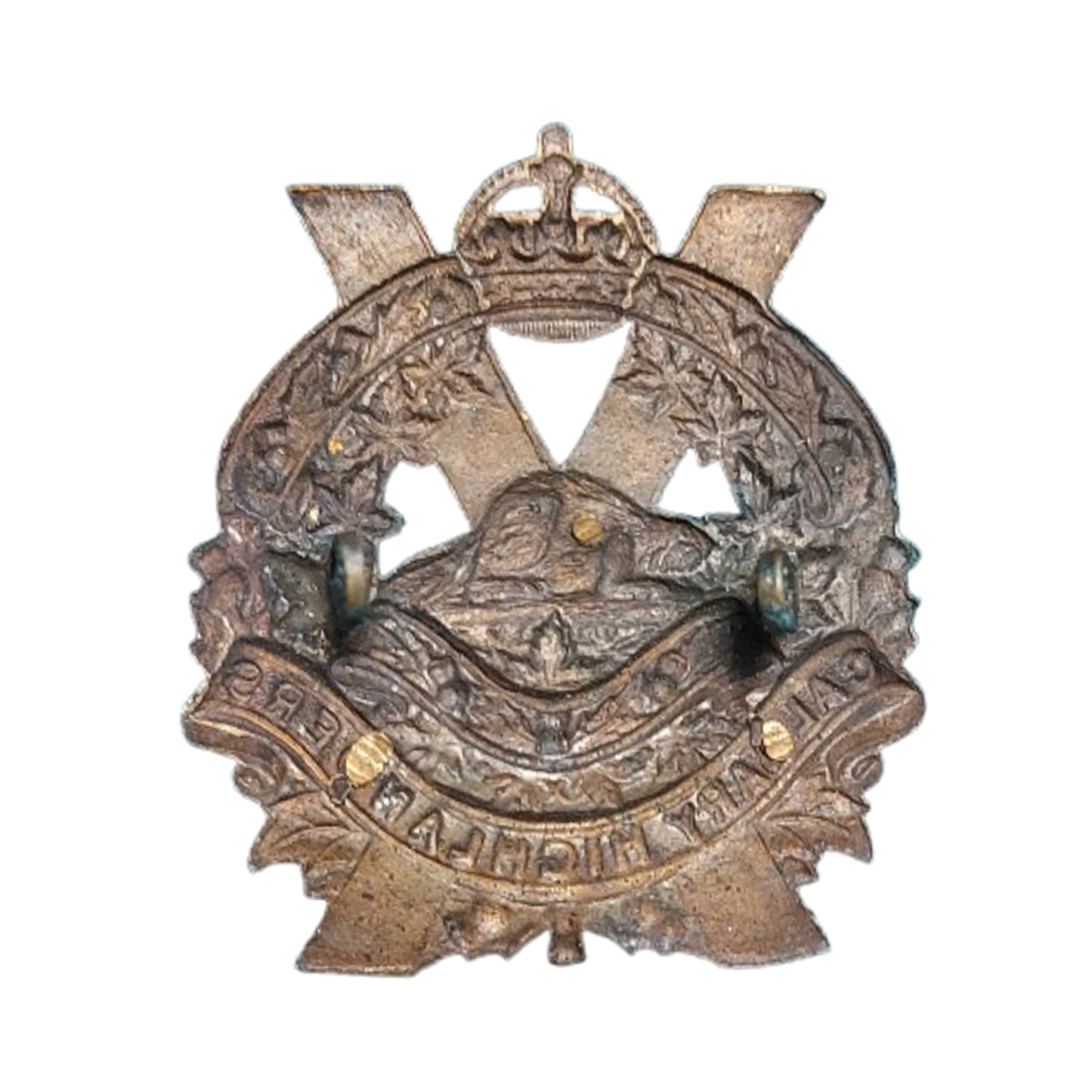 WW2 Canadian Calgary Highlanders Cap Badge