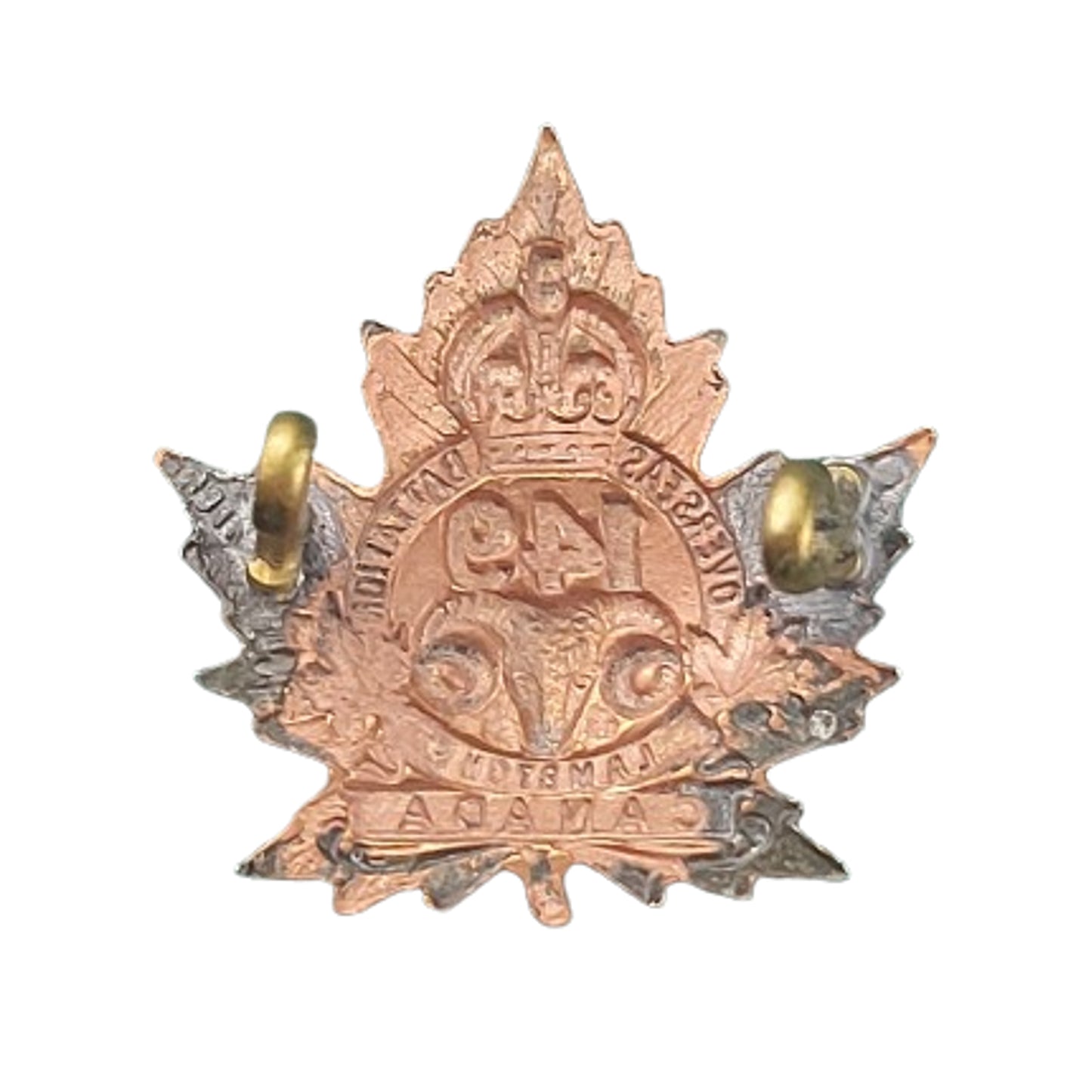 WW1 Canadian 149th Battalion Collar Badge -Lambton Ontario