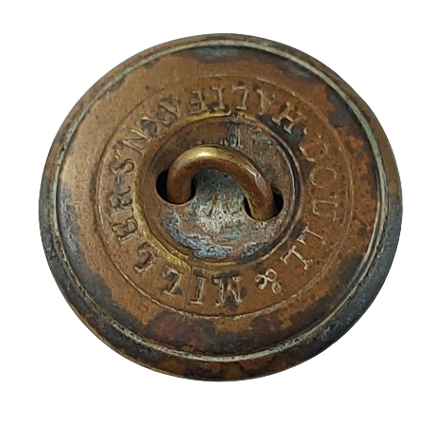 Victorian NWMP North West Mounted Police Uniform Button