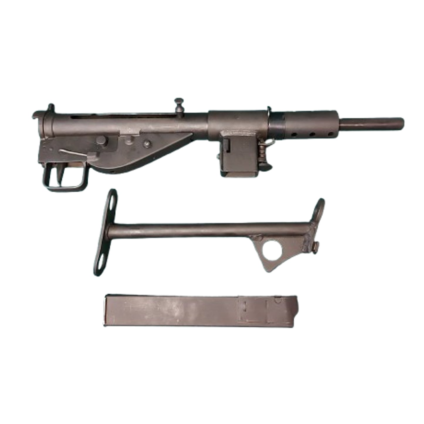 WW2 Canadian Deactivated Mk.II Sten Gun Long Branch Toronto 1942 First Year Production