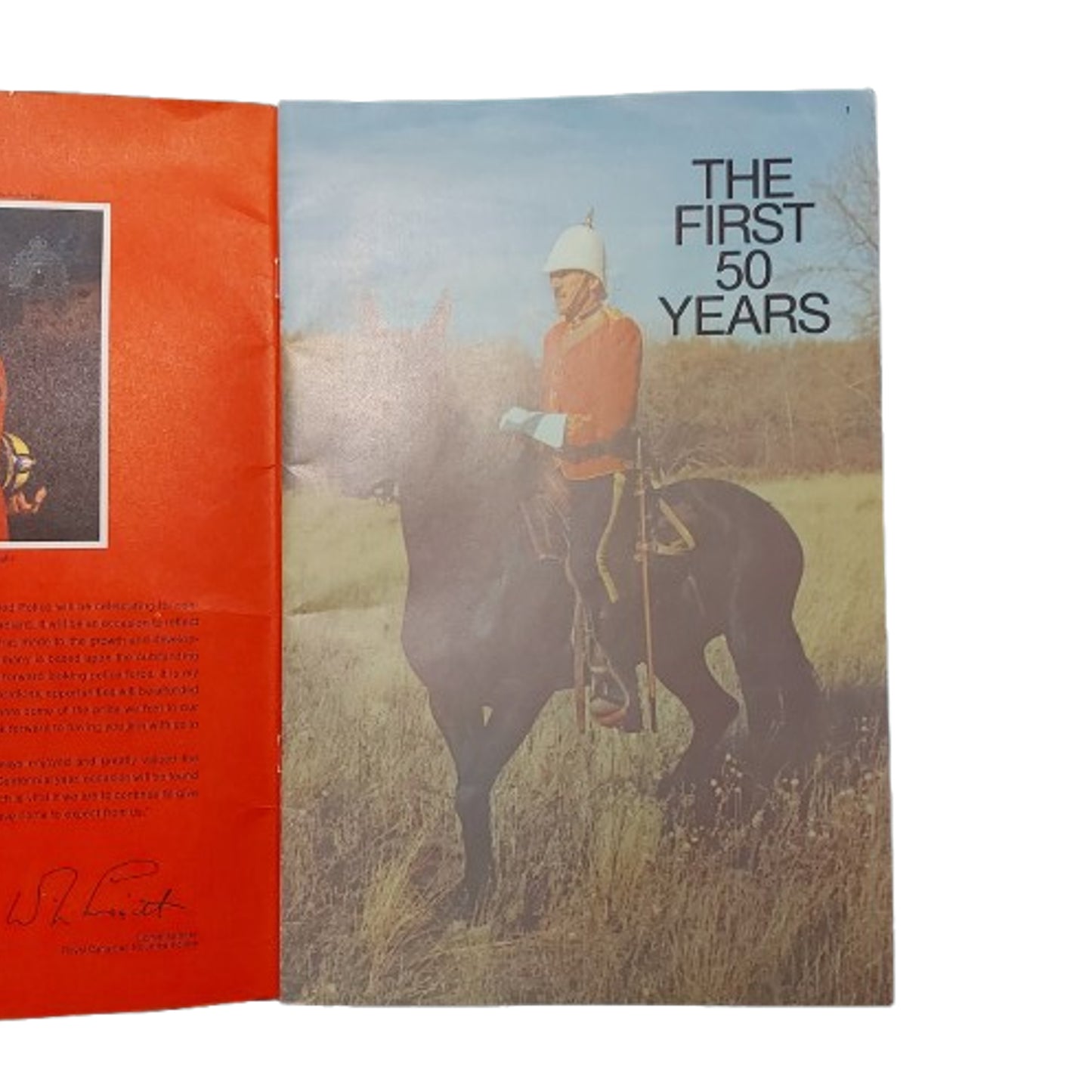 Post-WW2 Canadian RCMP Royal Canadian Mounted Police Centennial 1873-1973 Booklet