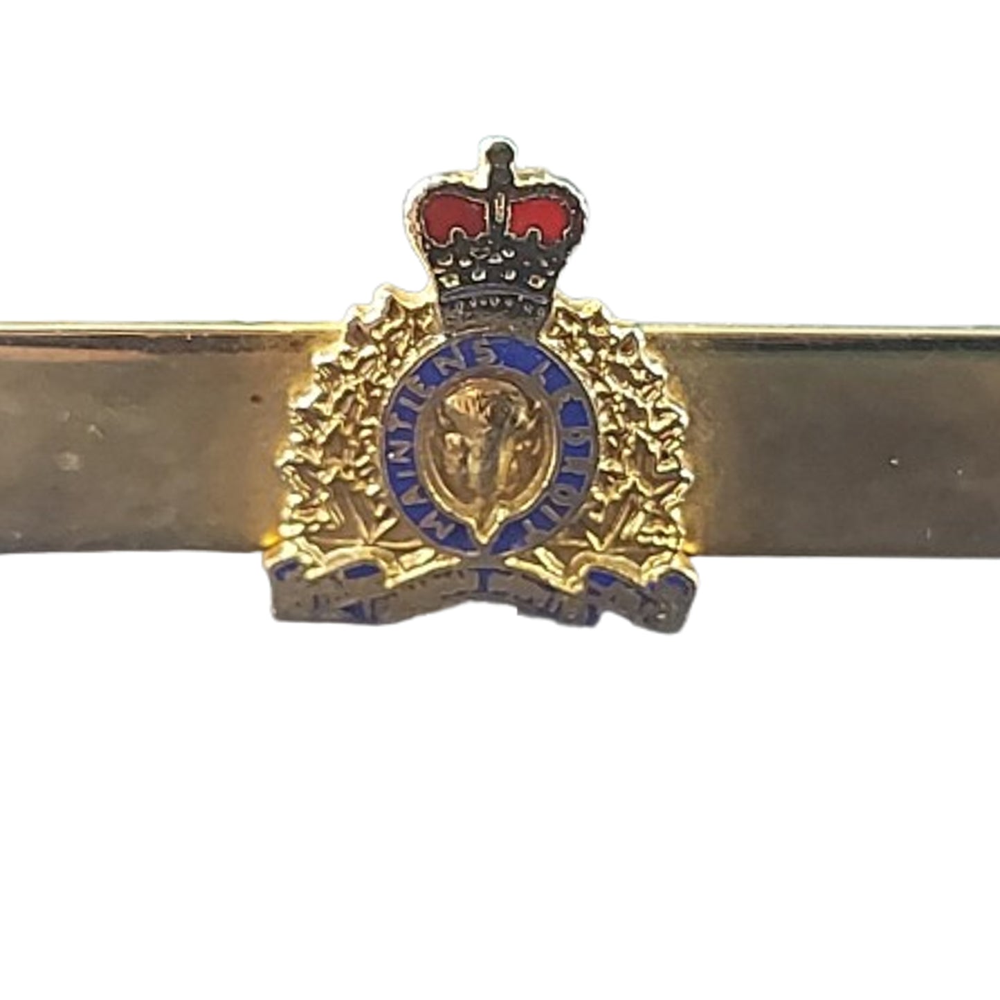 QEII RCMP Royal Canadian Mounted Police Tie Clasp