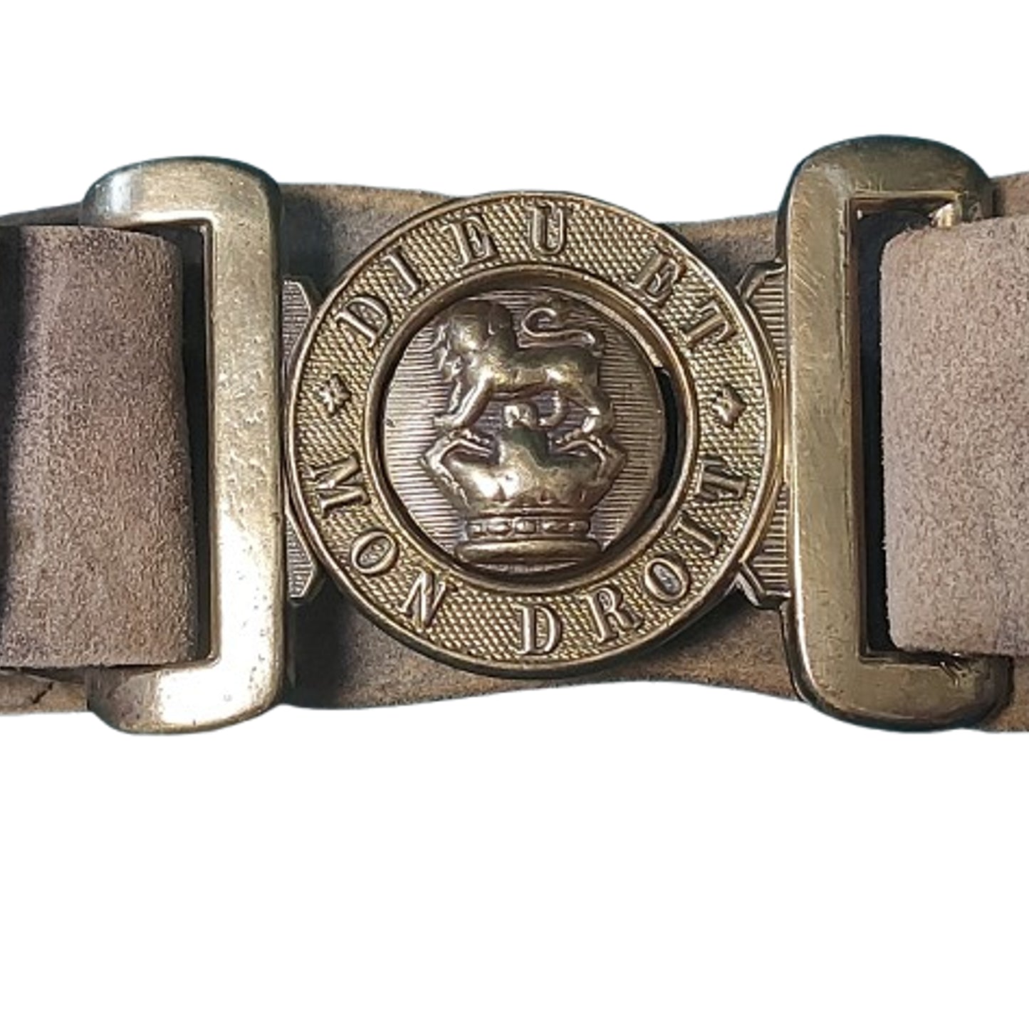 Pre-WW1 Canadian - British Slade Wallace Waist Belt With Buckle