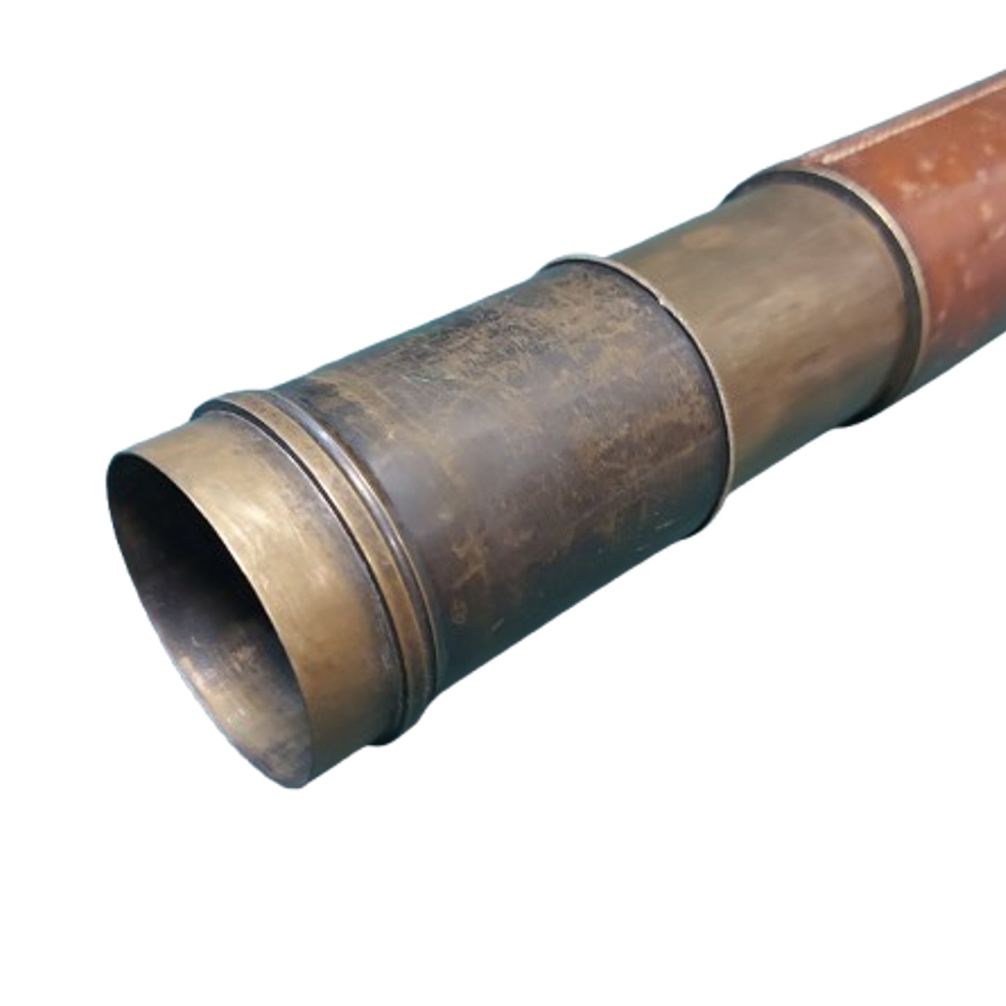 WW1 British BEF Army Officers Named Field Telescope In Case