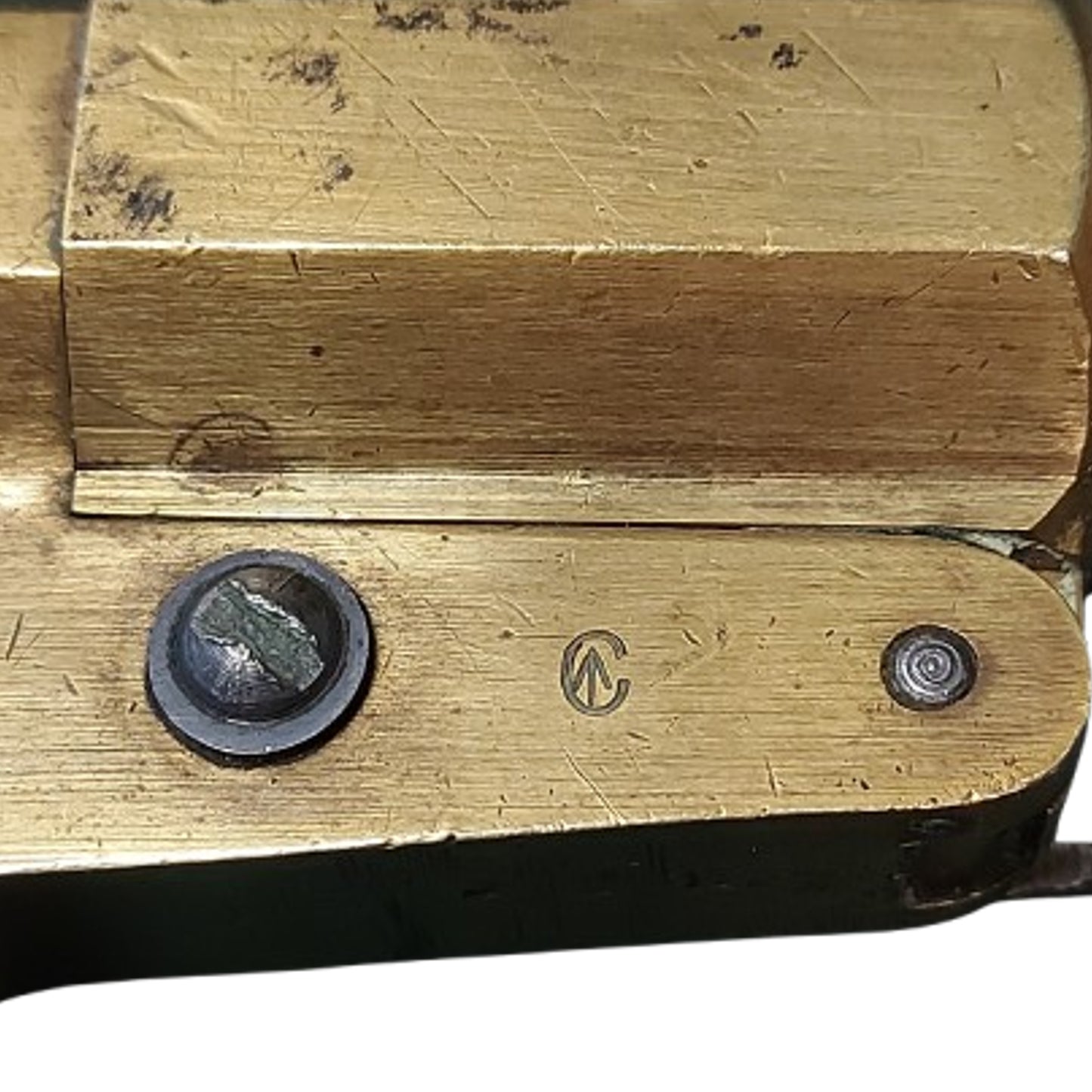 WW1 Canadian Issue AH. Fox Mk. IV Brass Flare Pistol PPCLI C-Broadarrow