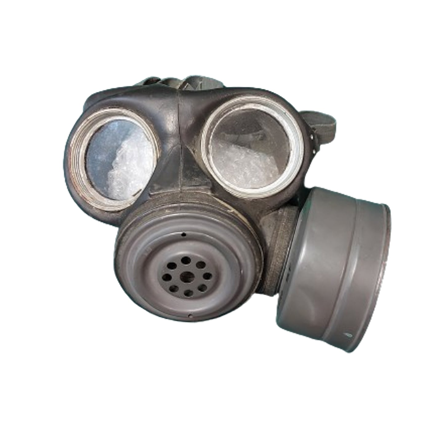 Named WW2 Canadian Mk.II Light Anti-Gas Respirator In Carrier 1943