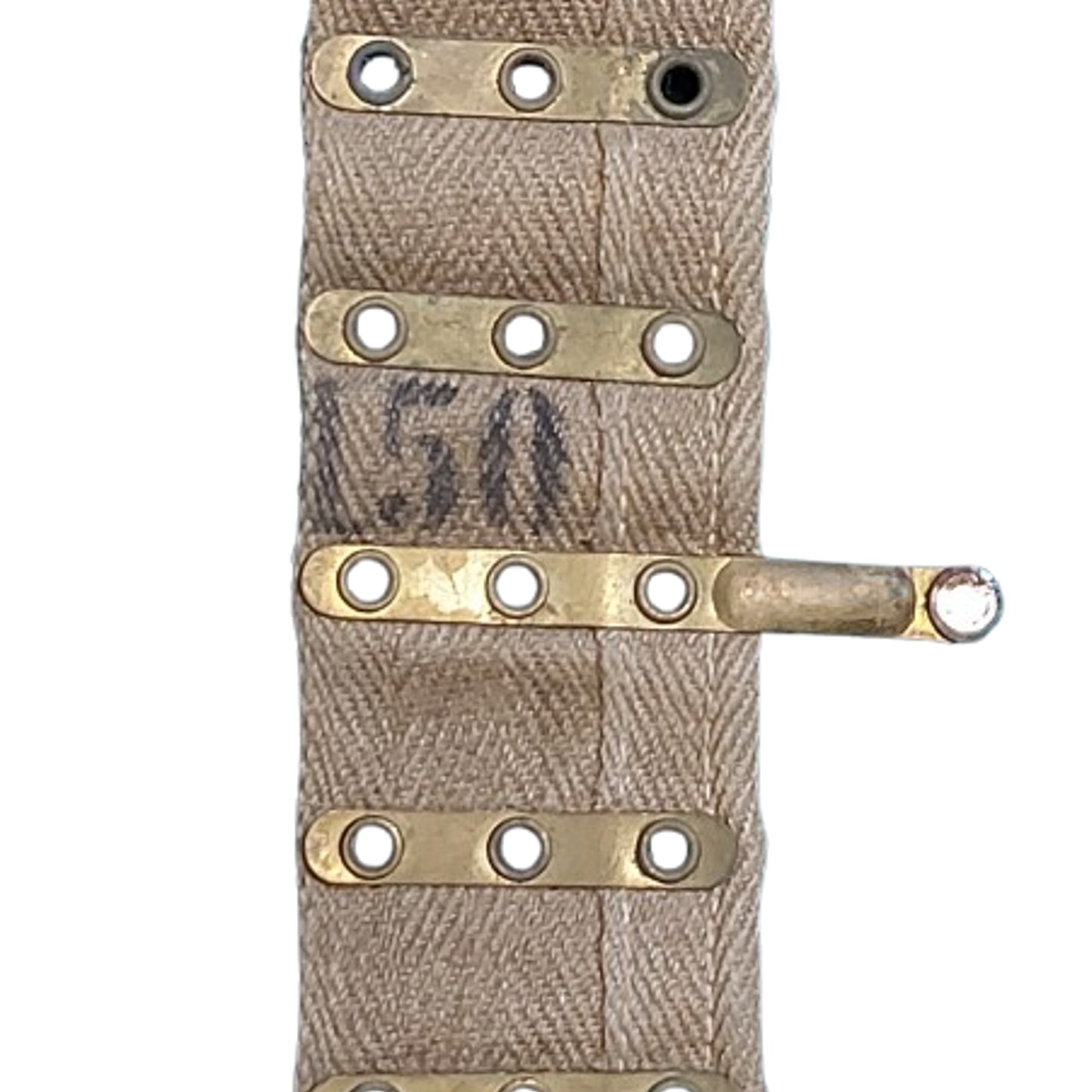 WW1 German MG08/15 Machine Gun Ammunition Belt 50 Round Length