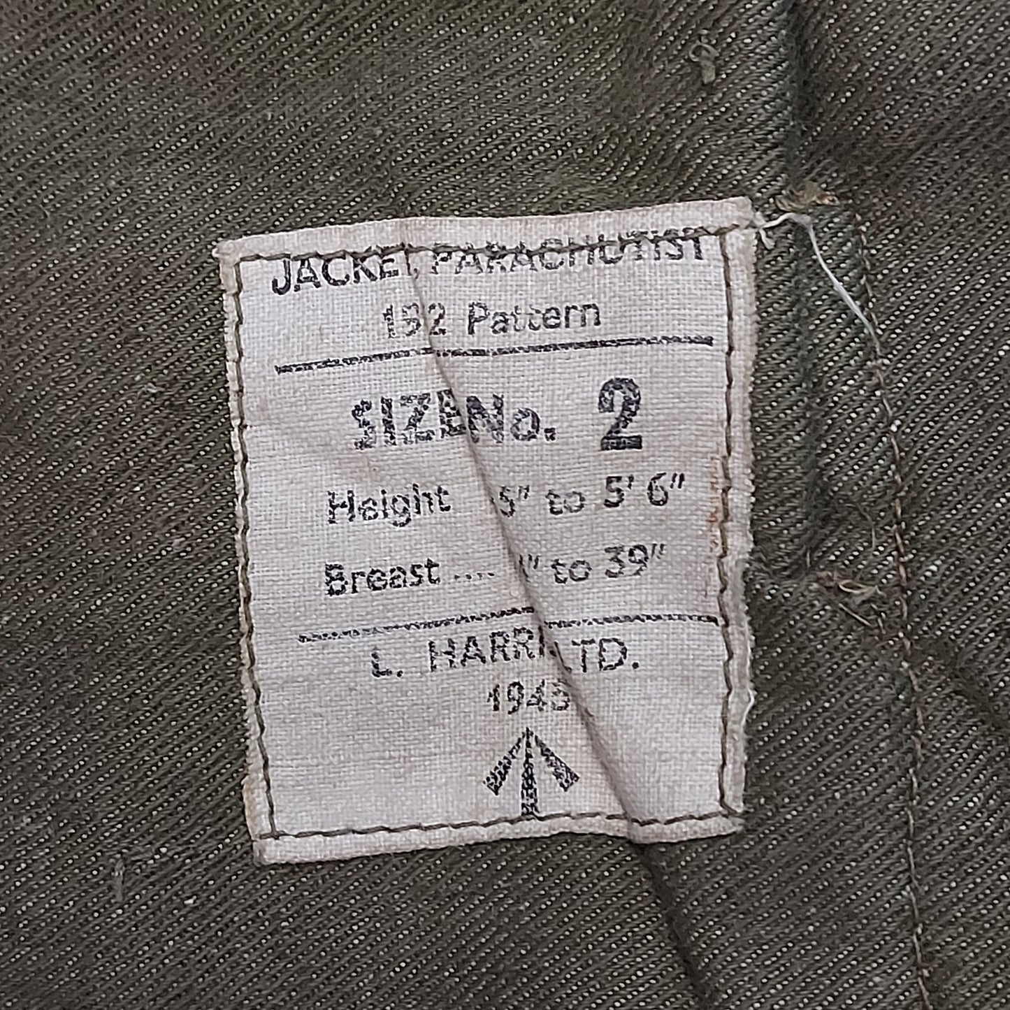 WW2 British Canadian 1942 Pattern Paratrooper's Jump Oversmock 1945