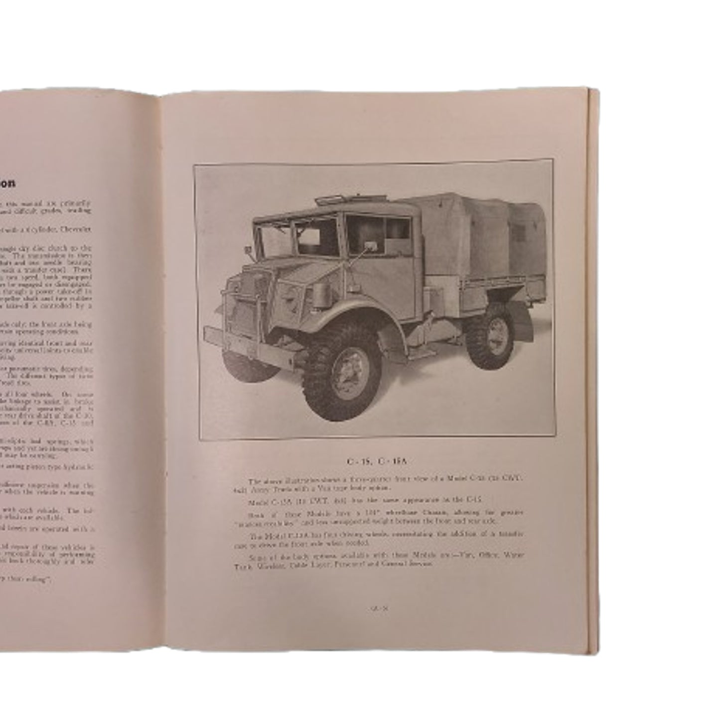 WW2 Canadian Military Pattern Vehicle Maintenance Manual 1942