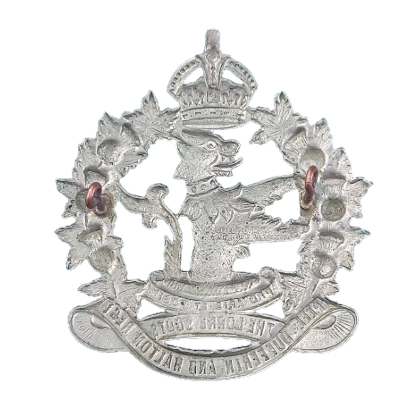 WW2 Canadian The Lorne Scots Cap Badge -Scully Montreal