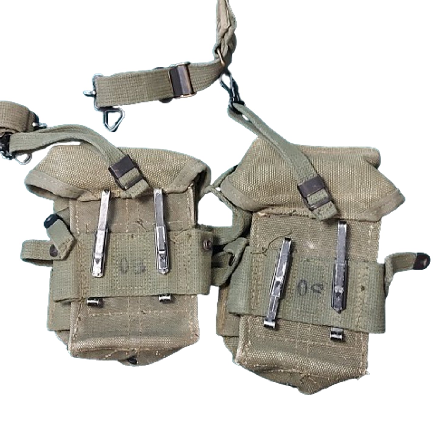 U.S. Vietnam War Era Infantryman's Webbing Equipment Set