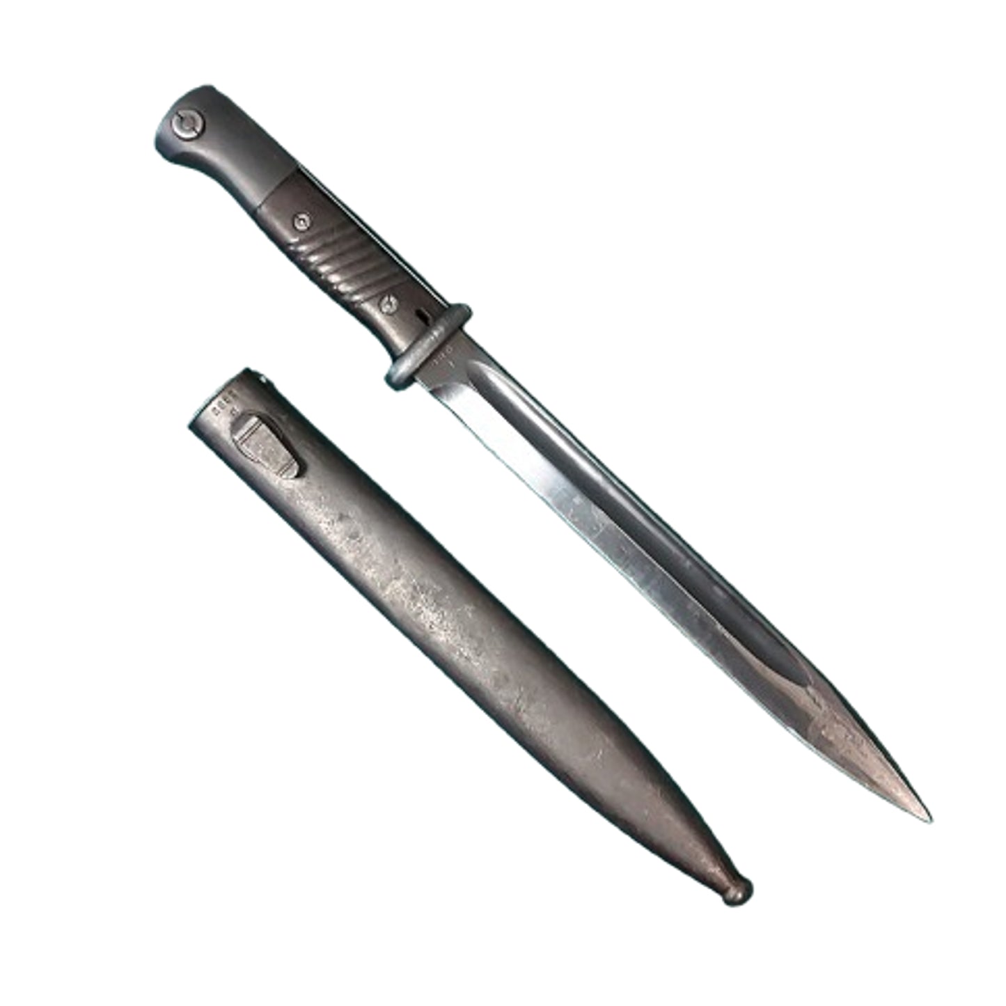WW2 German Army K98 Coppel Combat Bayonet In Scabbard