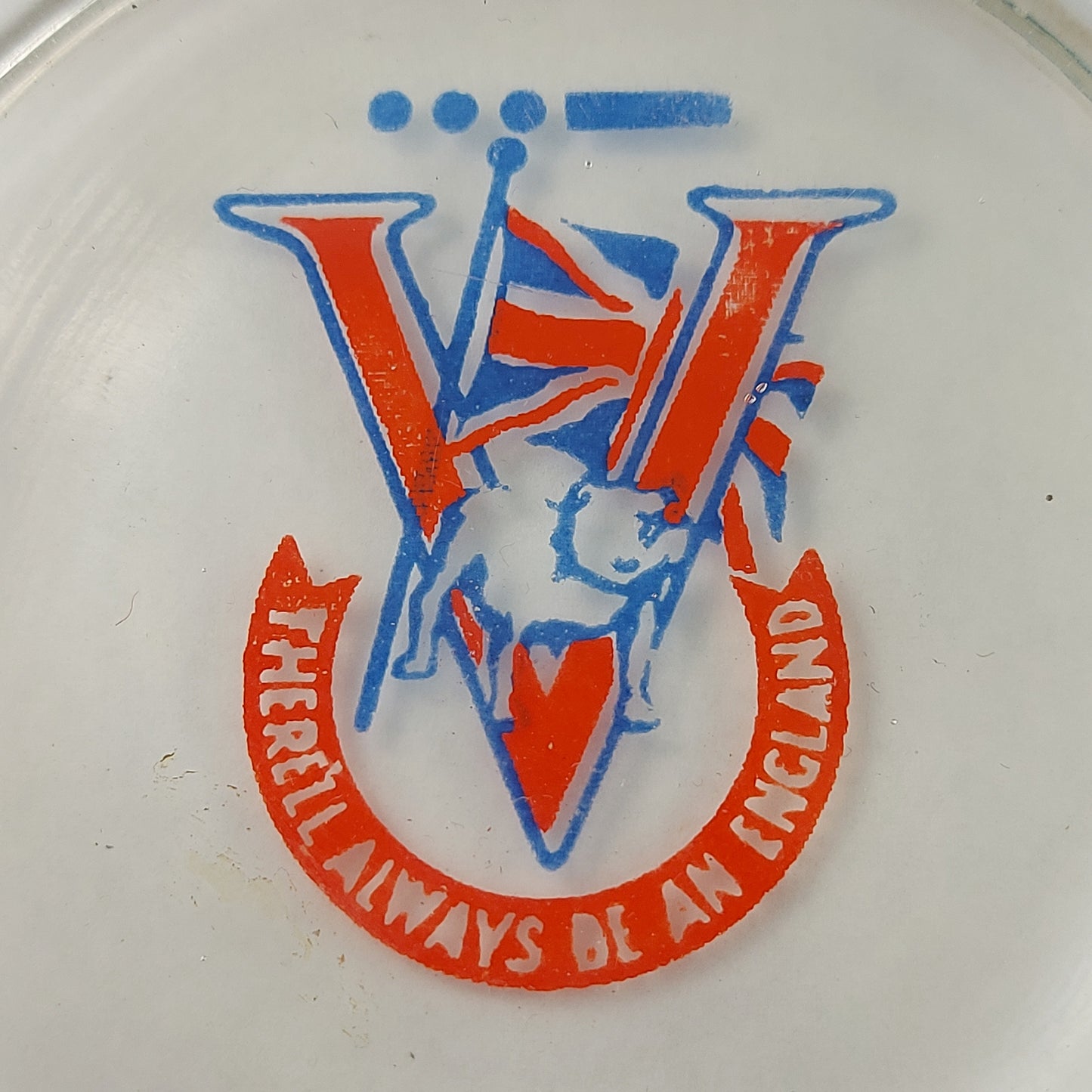 WW2 British Home Front There Will Always Be An England Victory Ashtray