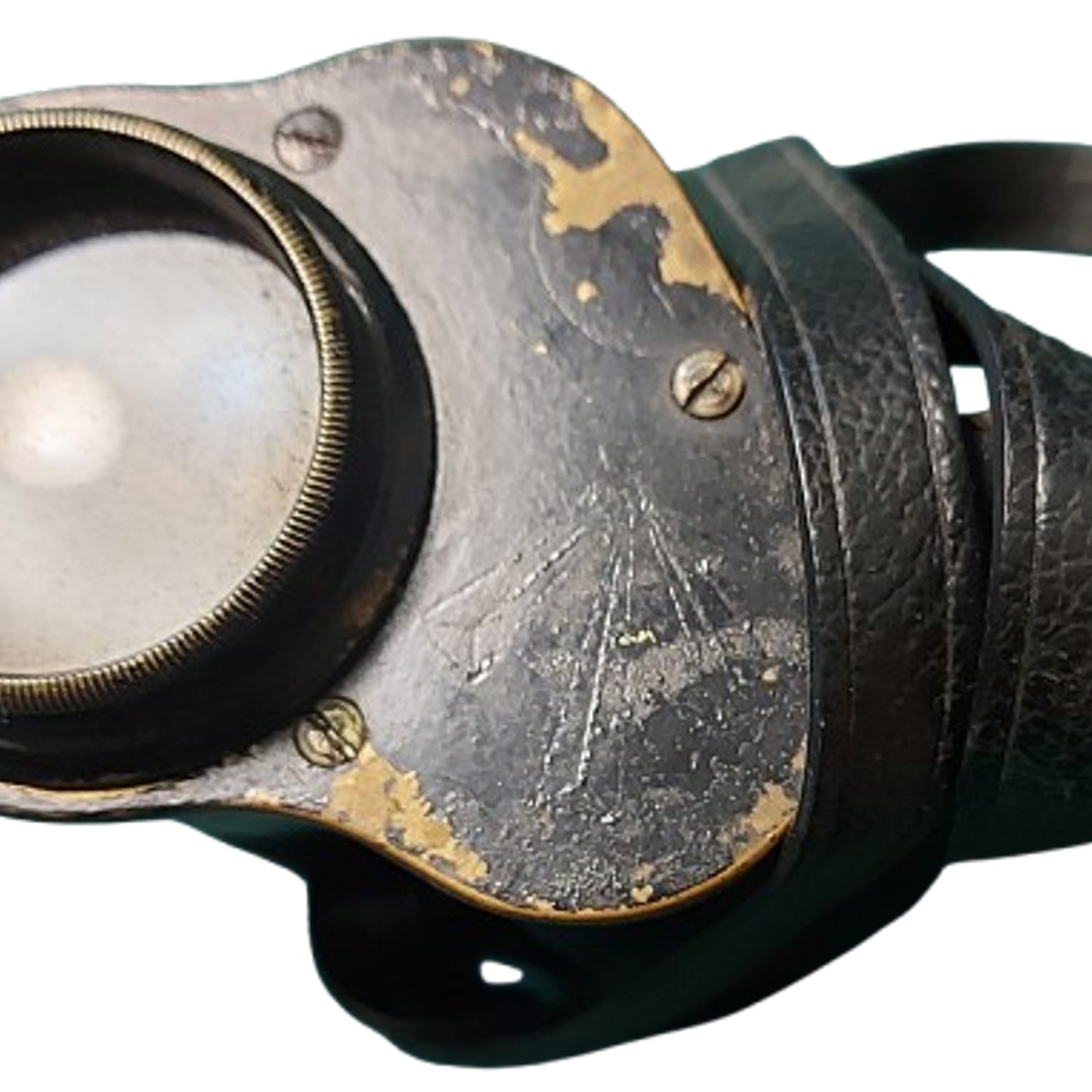 WW1 British Army Field Binoculars In Case
