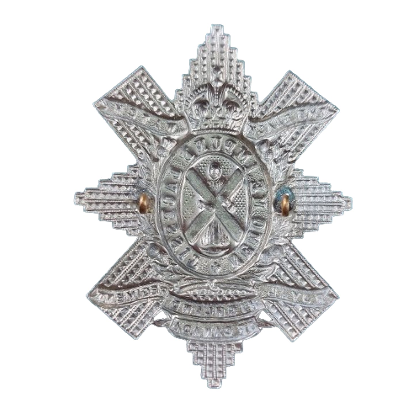 WW2 Canadian The Black Watch Royal Highland Regiment Of Canada Cap Badge