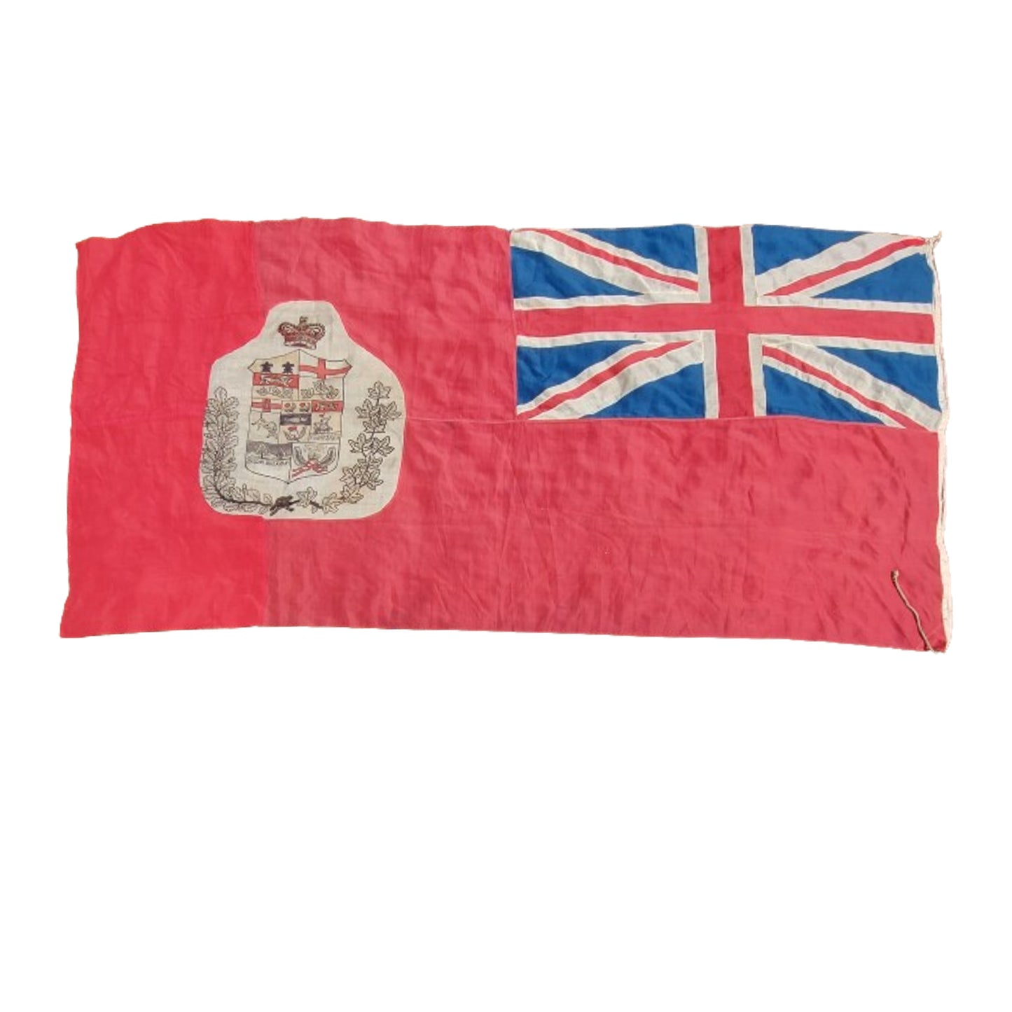 Large Pre-WW1 Canadian Red Ensign Flag -132 X 68 Inches