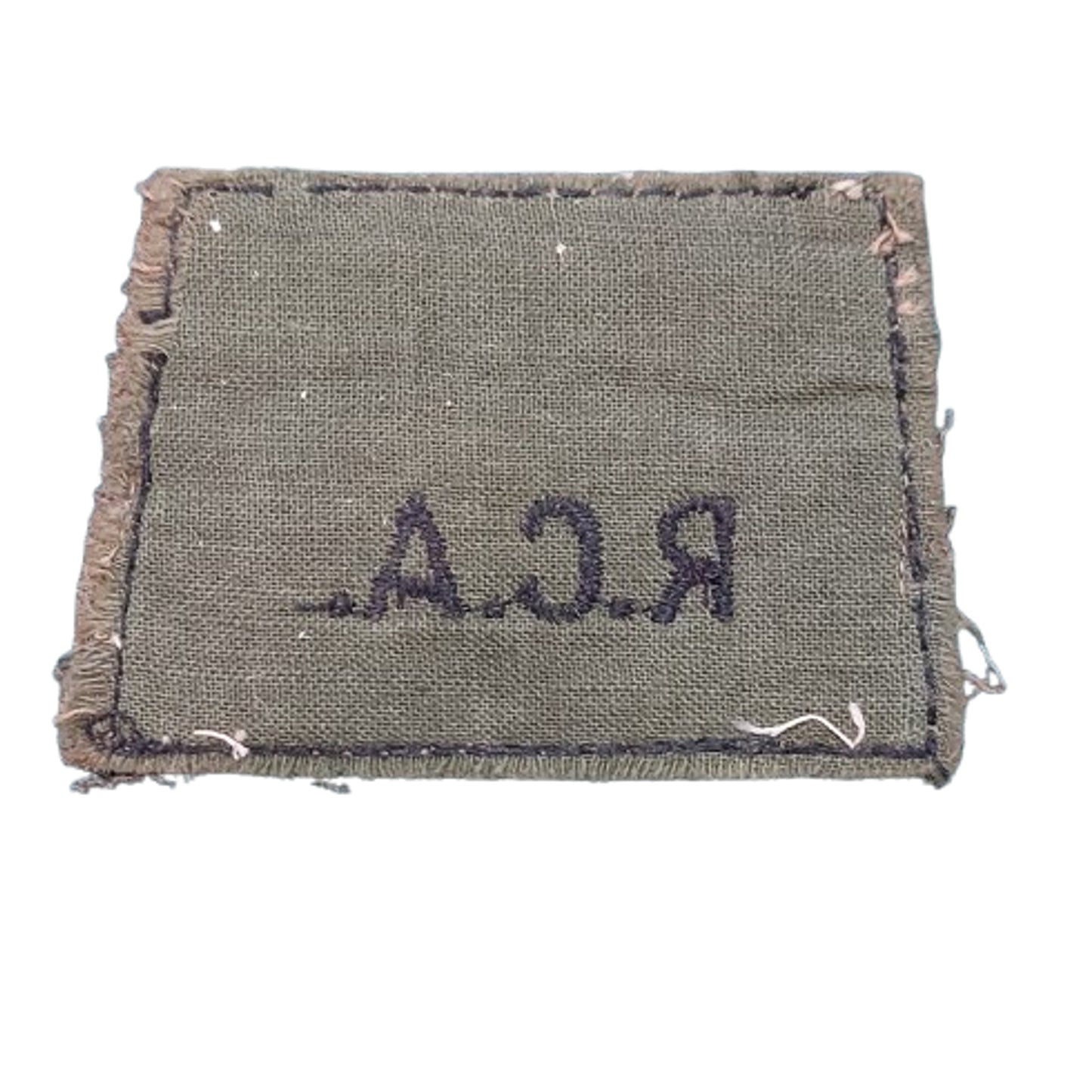 WW2 Canadian RCA Royal Canadian Artillery Cloth Slip On