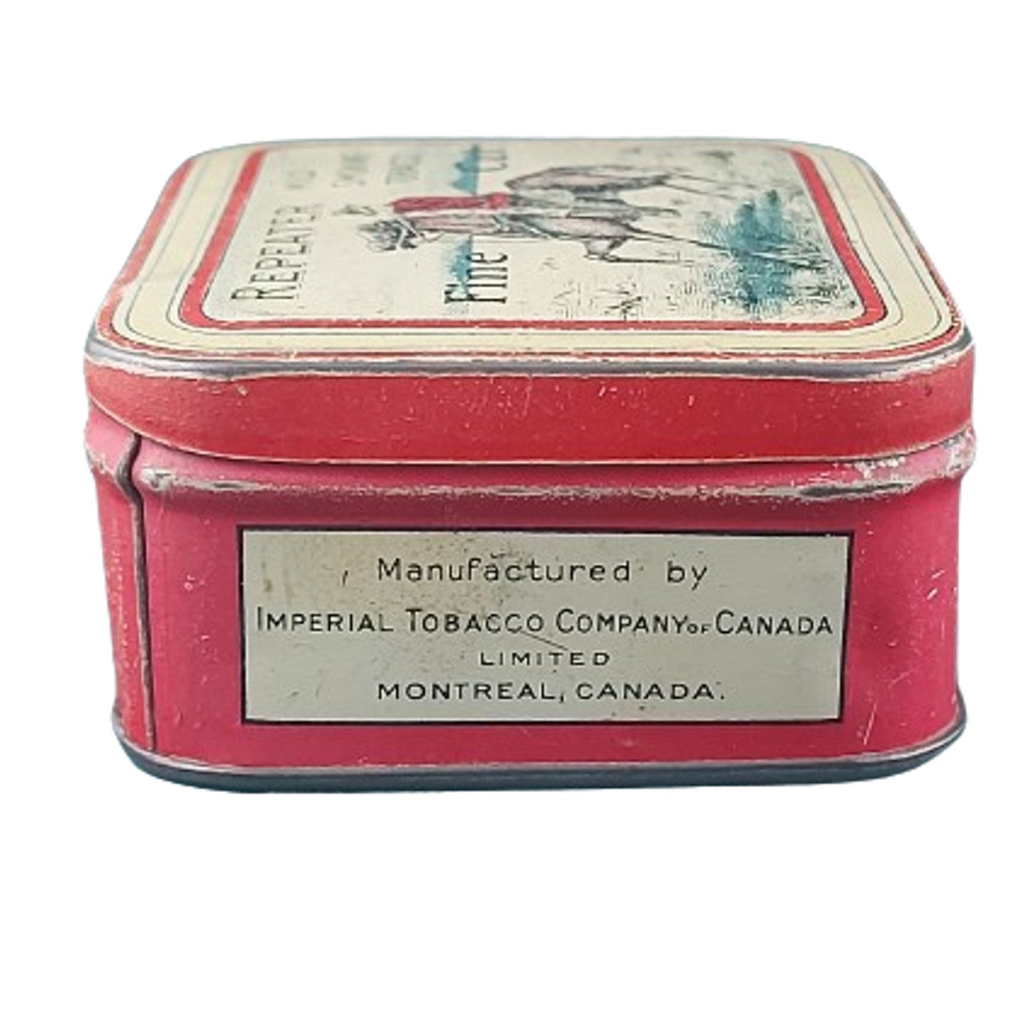 Repeater Fine Cut Tobacco Tin NWMP North West Mounted Police