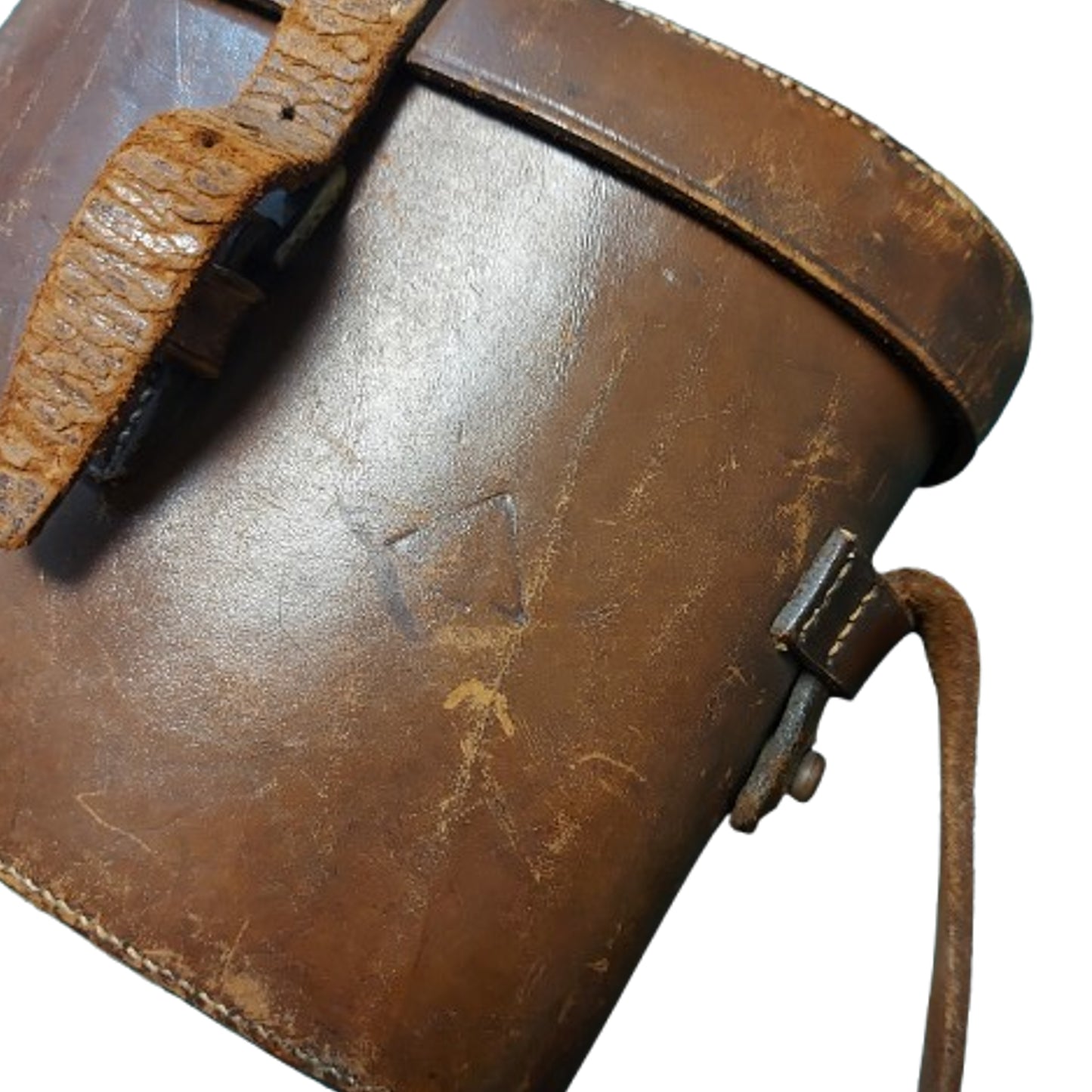 WW1 British Army Field Binoculars In Case