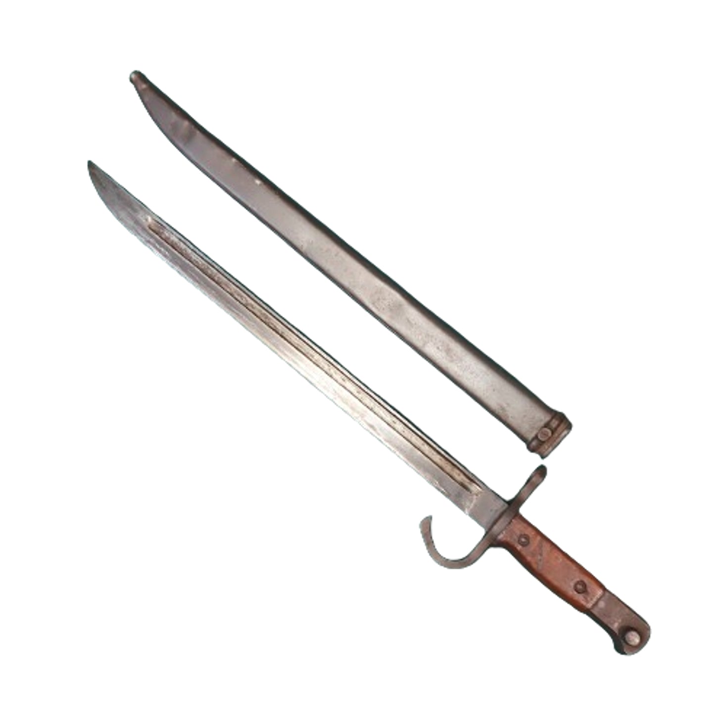 WW2 Japanese Type 30 Early War Bayonet And Scabbard -Jinsen Arsenal