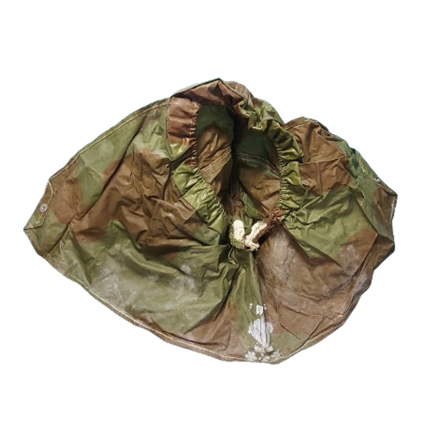 WW2 Canadian Camouflaged Anti-Gas Helmet Hood