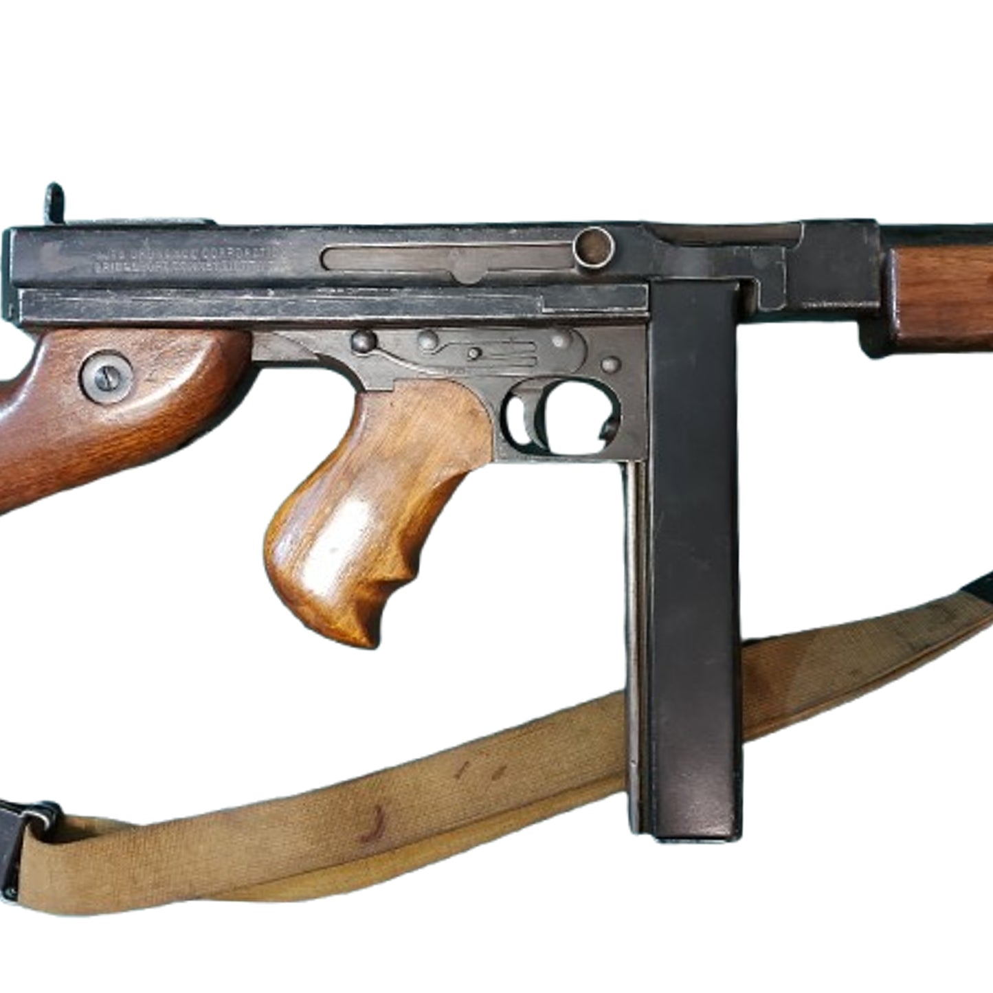 WW2 United States Deactivated M1A1 Thompson Machine Gun