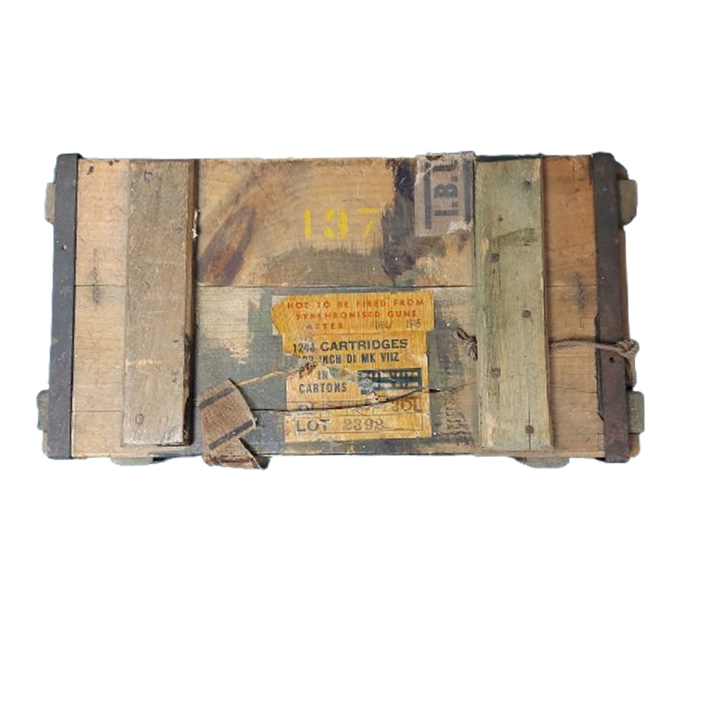 WW2 Canadian 303 British Ammunition Crate -1943