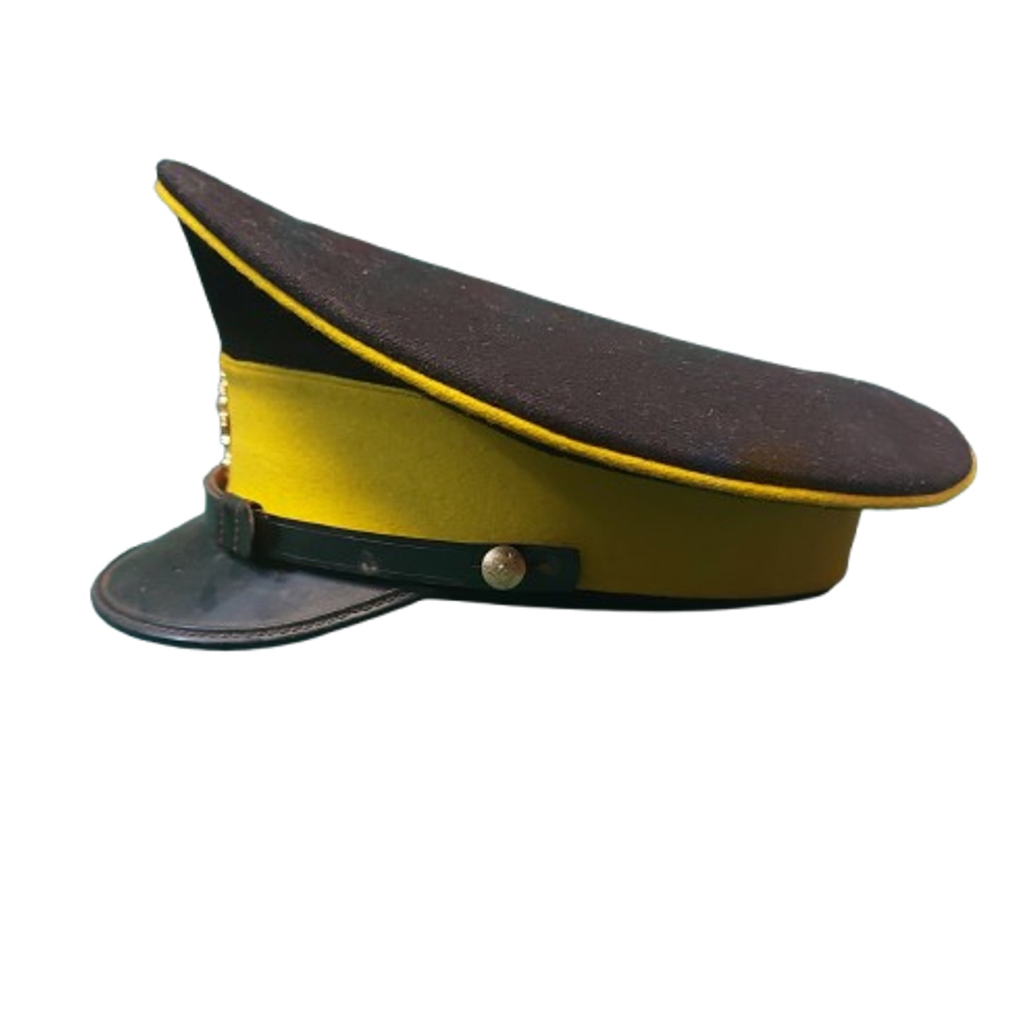 QEII RCMP Royal Canadian Mounted Police Visor Cap With Badge