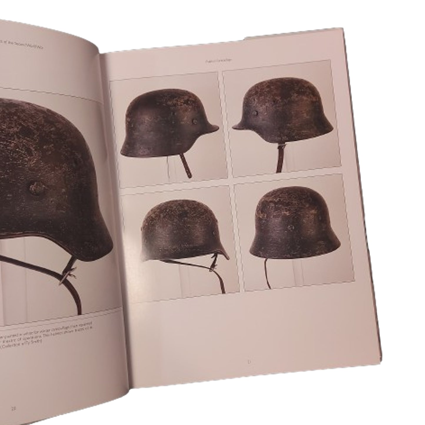 Reference Book -German Camouflaged Helmets Of The 2nd World War -Vol.1