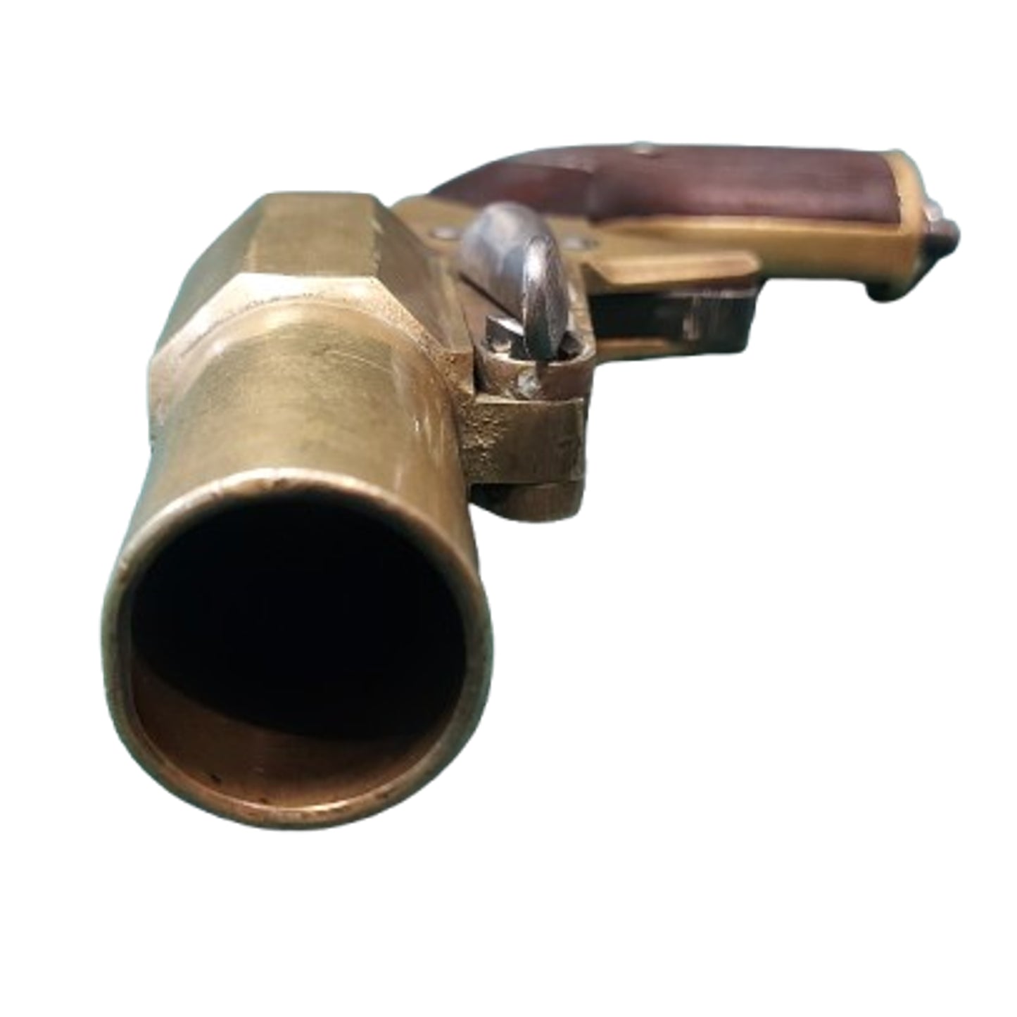 WW1 Canadian Issue AH. Fox Mk. IV Brass Flare Pistol PPCLI C-Broadarrow