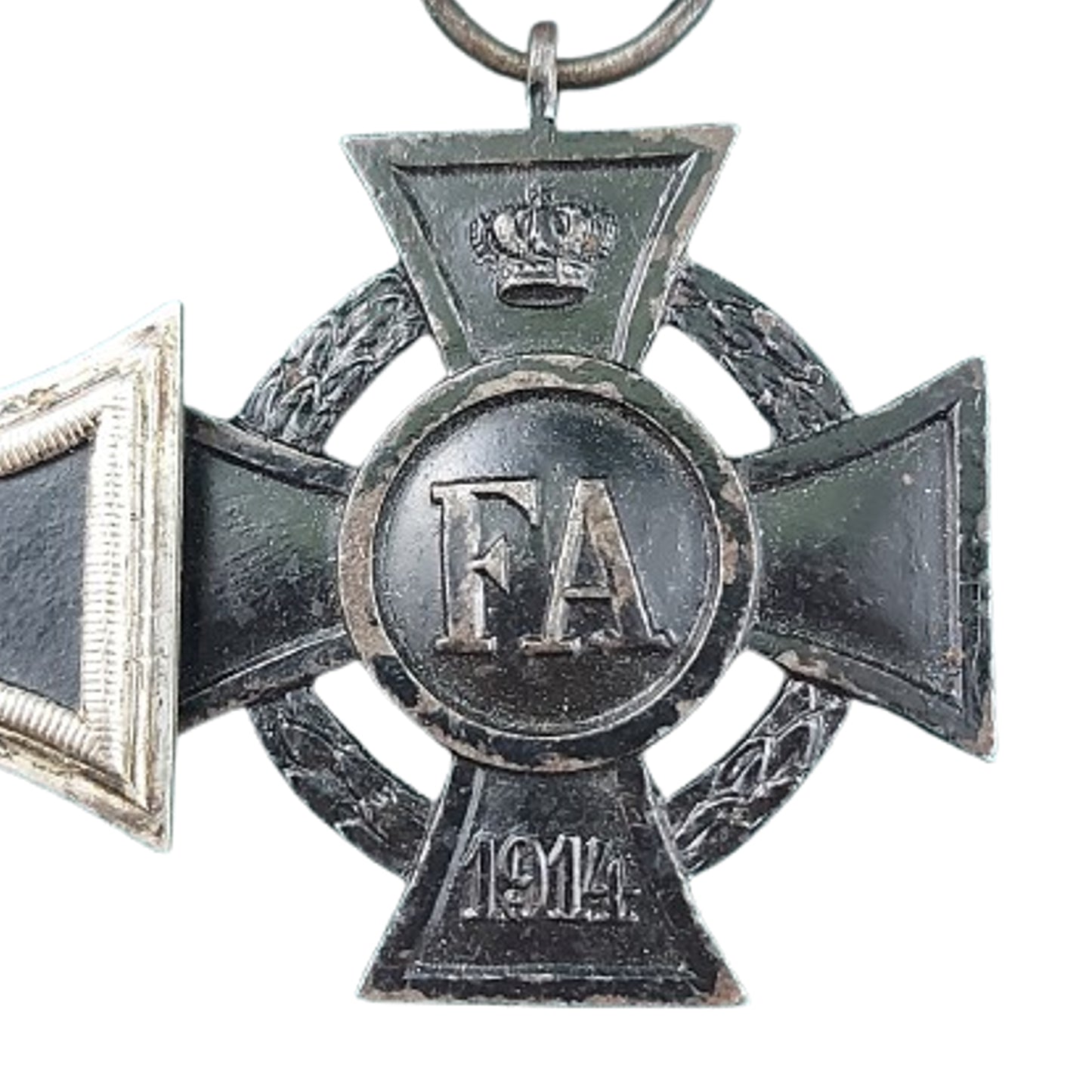 WW1 German Iron Cross 2nd Class - Frederick August Cross Medal Pair