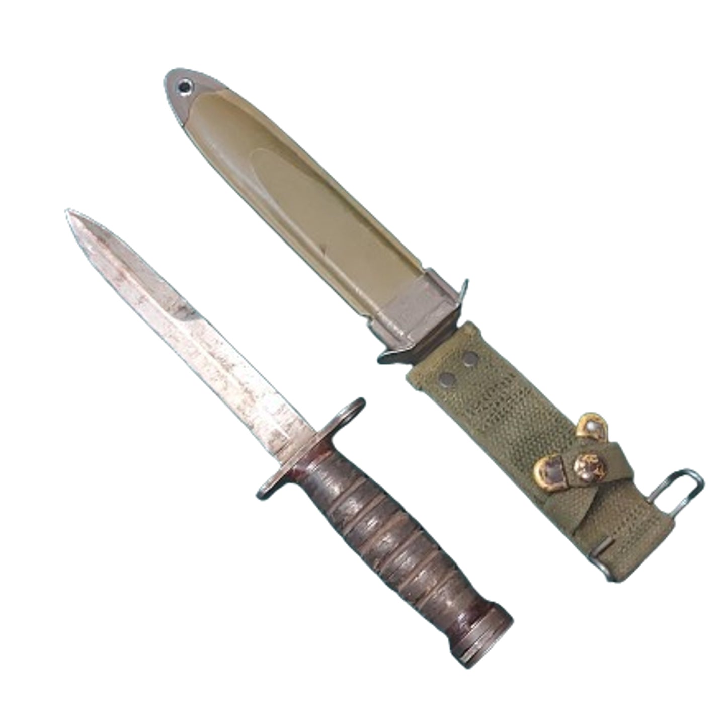 U.S. M4 Bayonet With M8 Scabbard -M1 Carbine