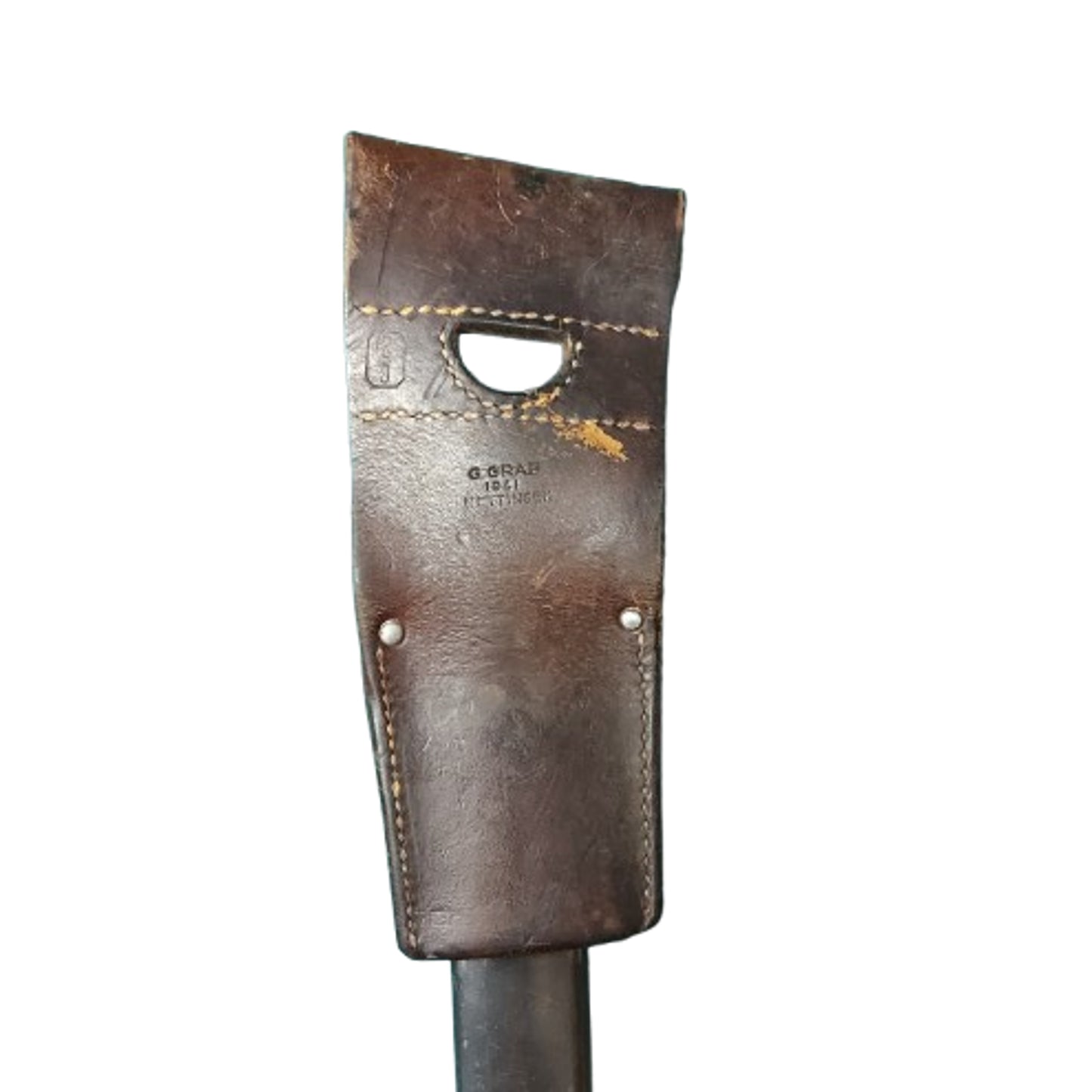 WW2 Swiss K31 Service Rifle Bayonet With Scabbard And Frog 1941