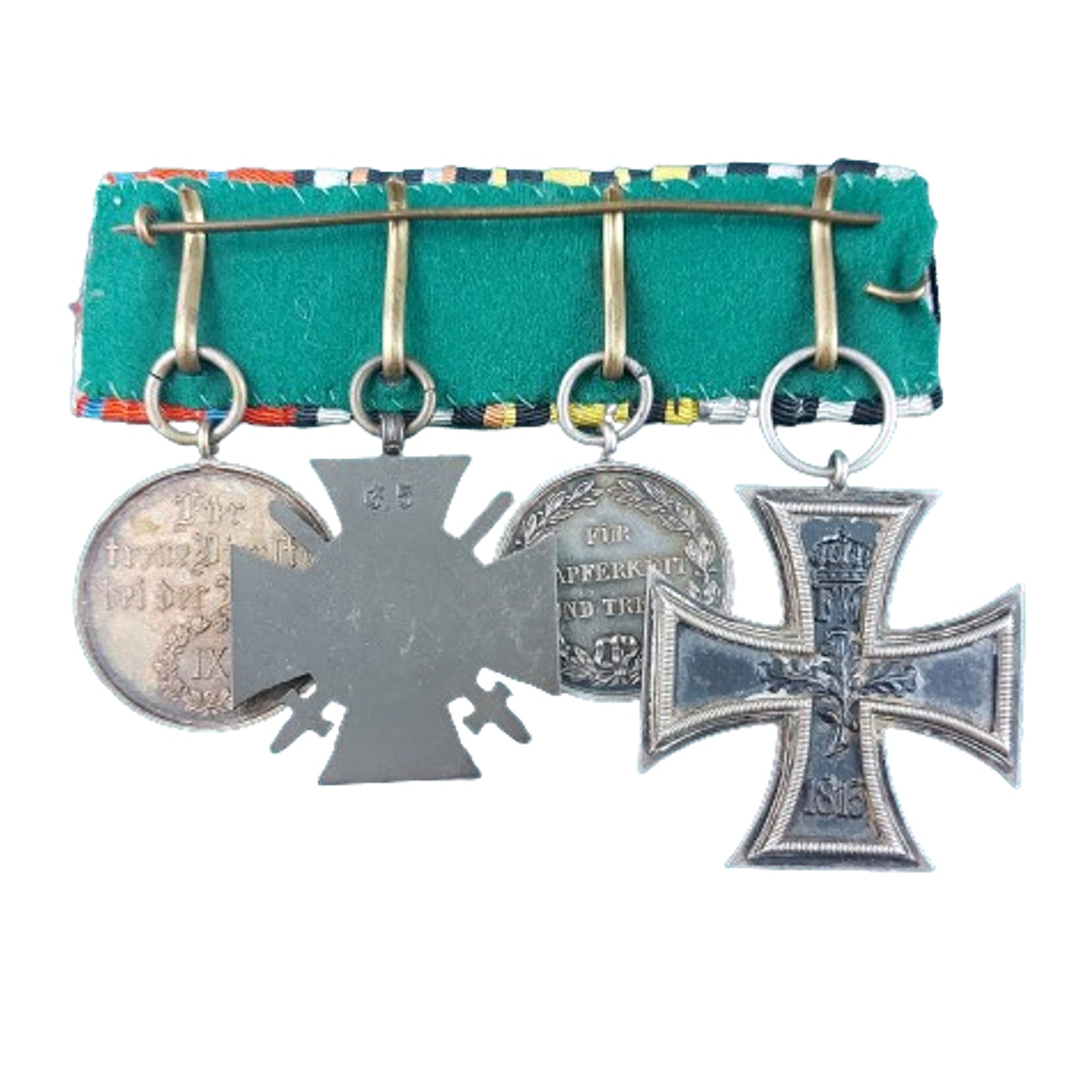 WW1 German Army 2nd Class Iron Cross Medal Set