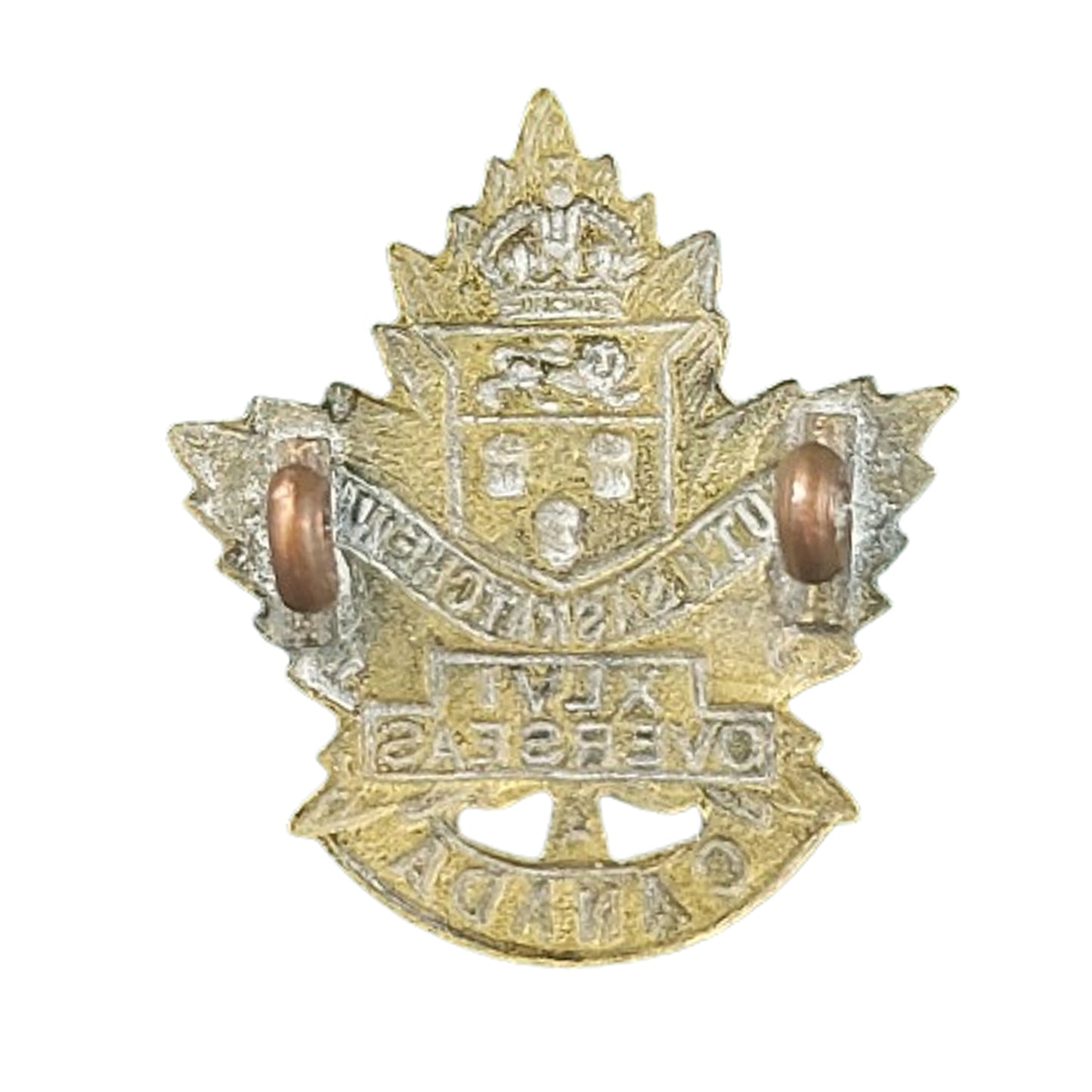 WW1 Canadian 46th Battalion Collar Badge -South Saskatchewan