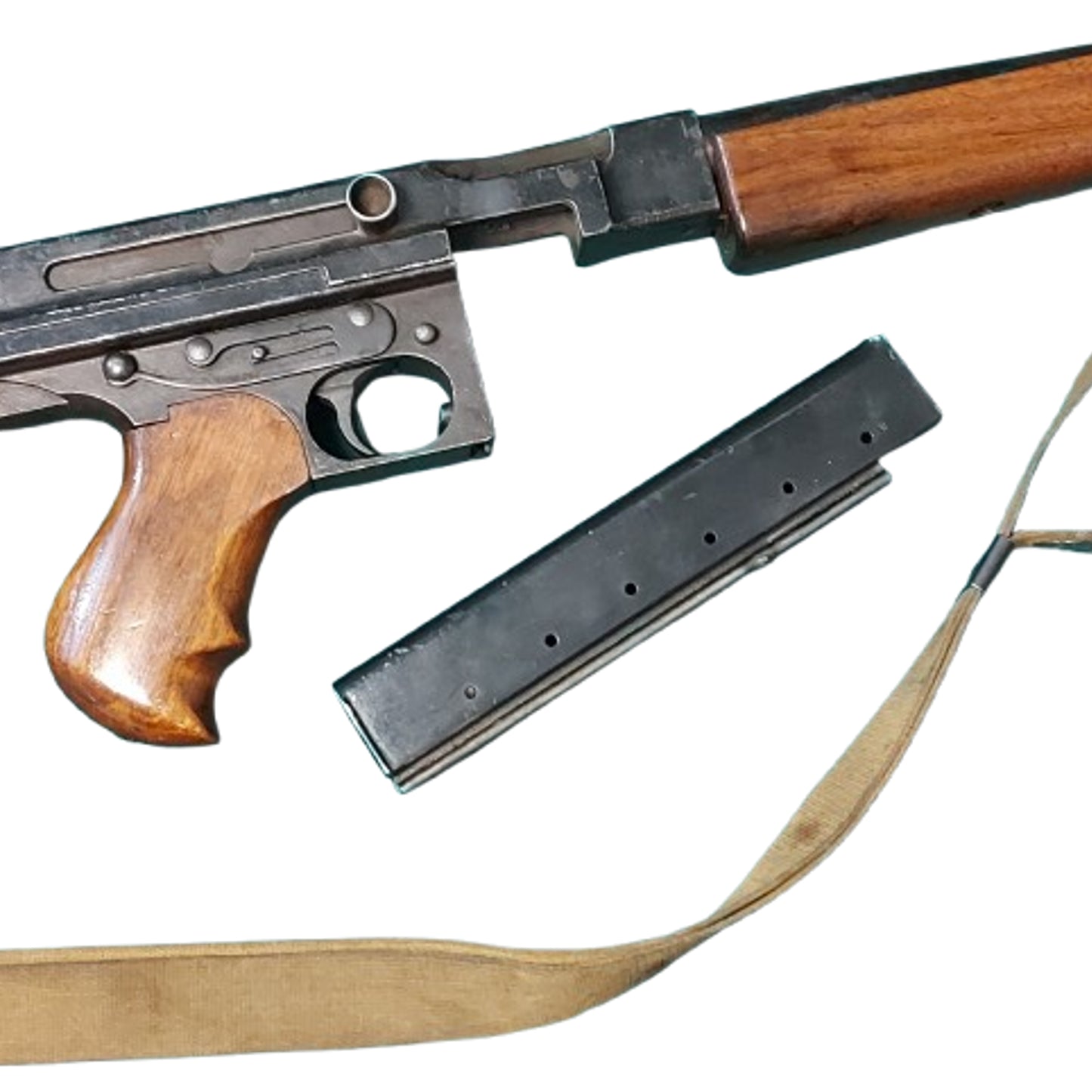 WW2 United States Deactivated M1A1 Thompson Machine Gun