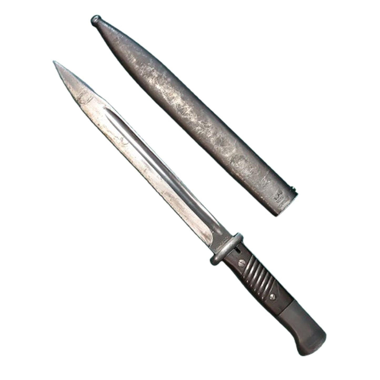 WW2 German Army K98 Coppel Combat Bayonet In Scabbard