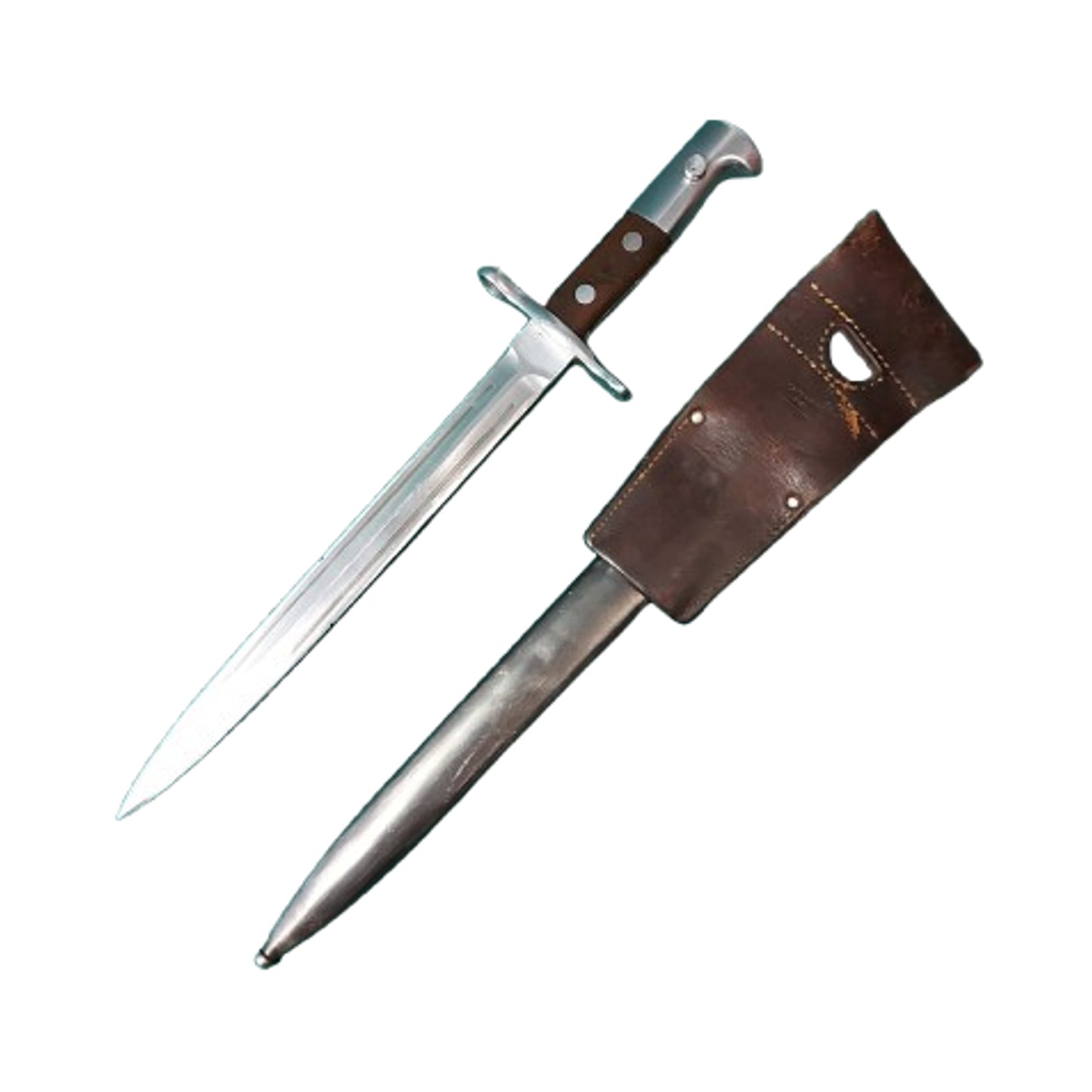 WW2 Swiss K31 Service Rifle Bayonet With Scabbard And Frog 1941