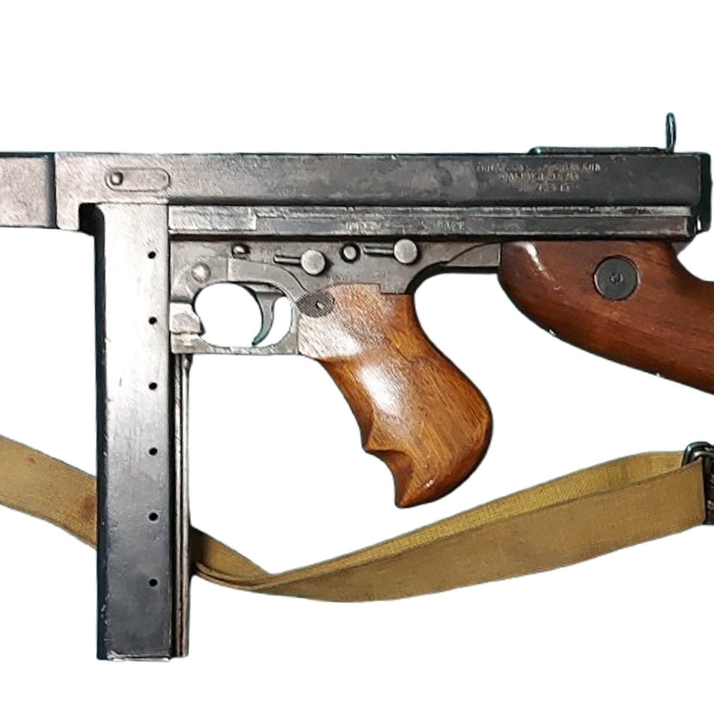 WW2 United States Deactivated M1A1 Thompson Machine Gun