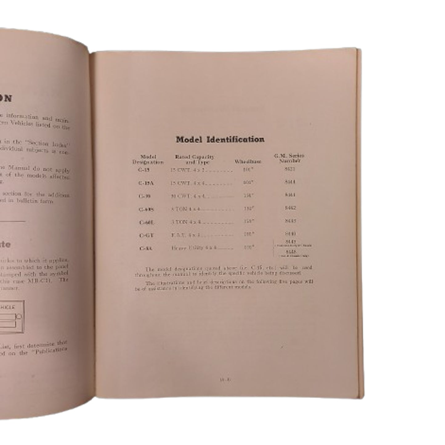 WW2 Canadian Military Pattern Vehicle Maintenance Manual 1942