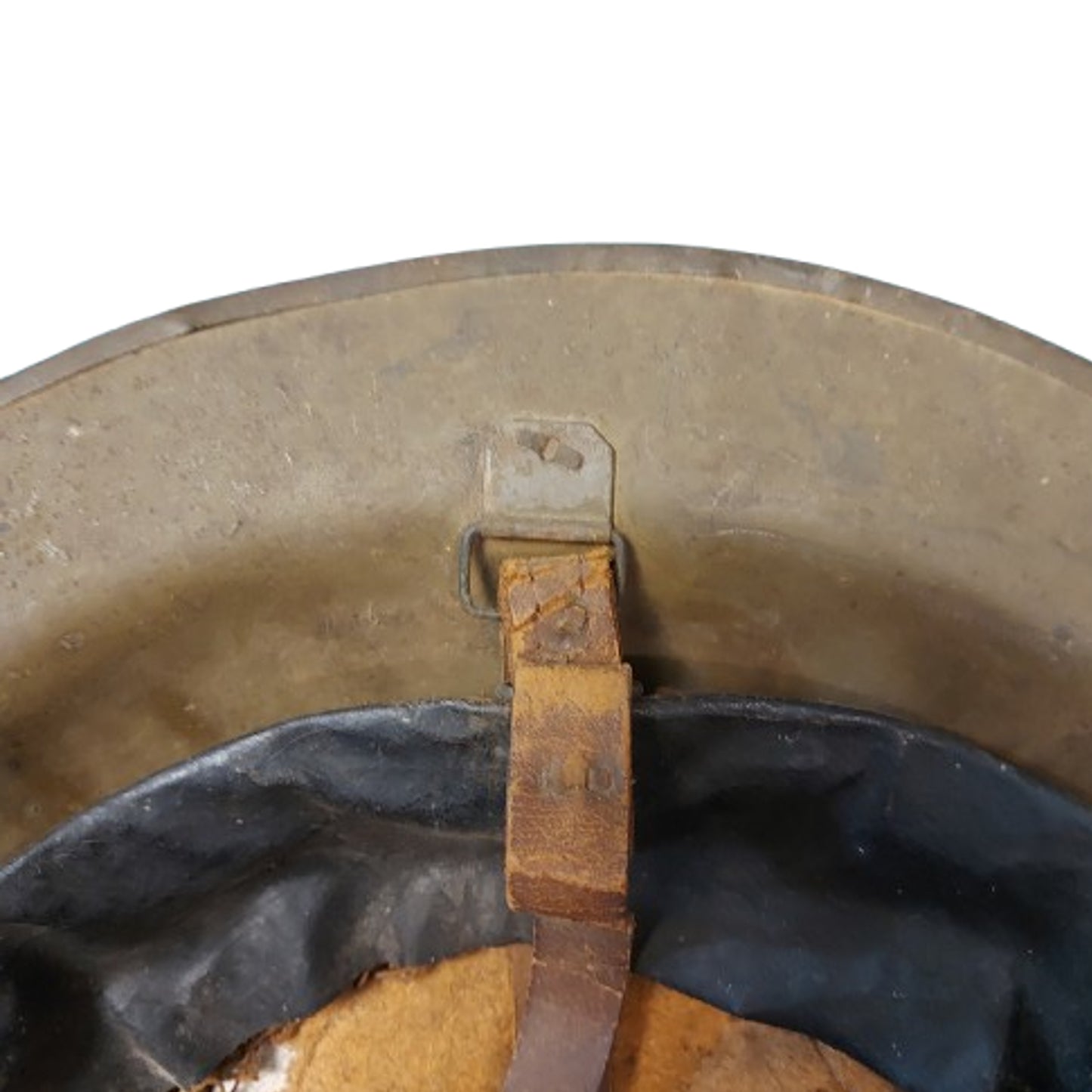 WW1 Canadian CEF 10th Battalion Calgary Div Painted Helmet