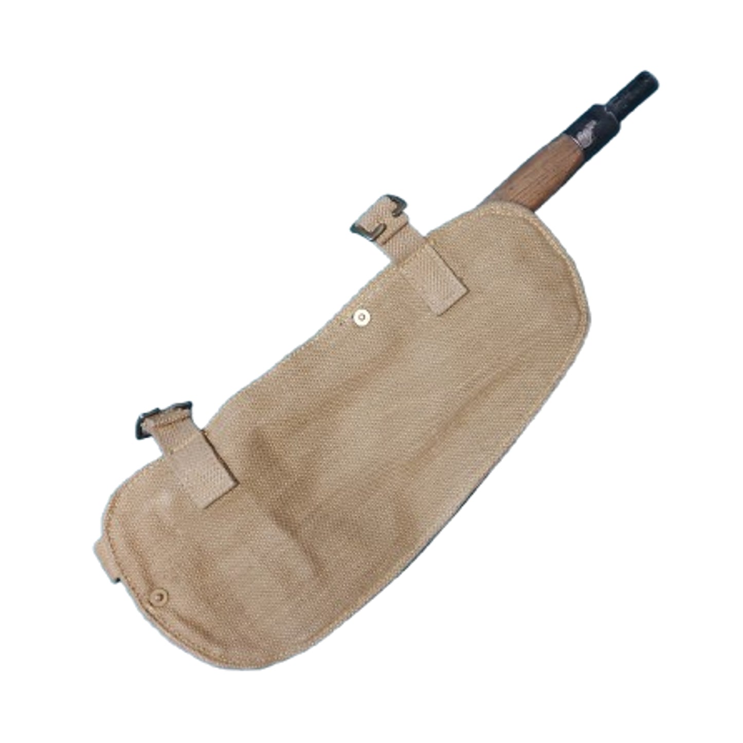 WW2 British Entrenching Tool In Carrier 1943