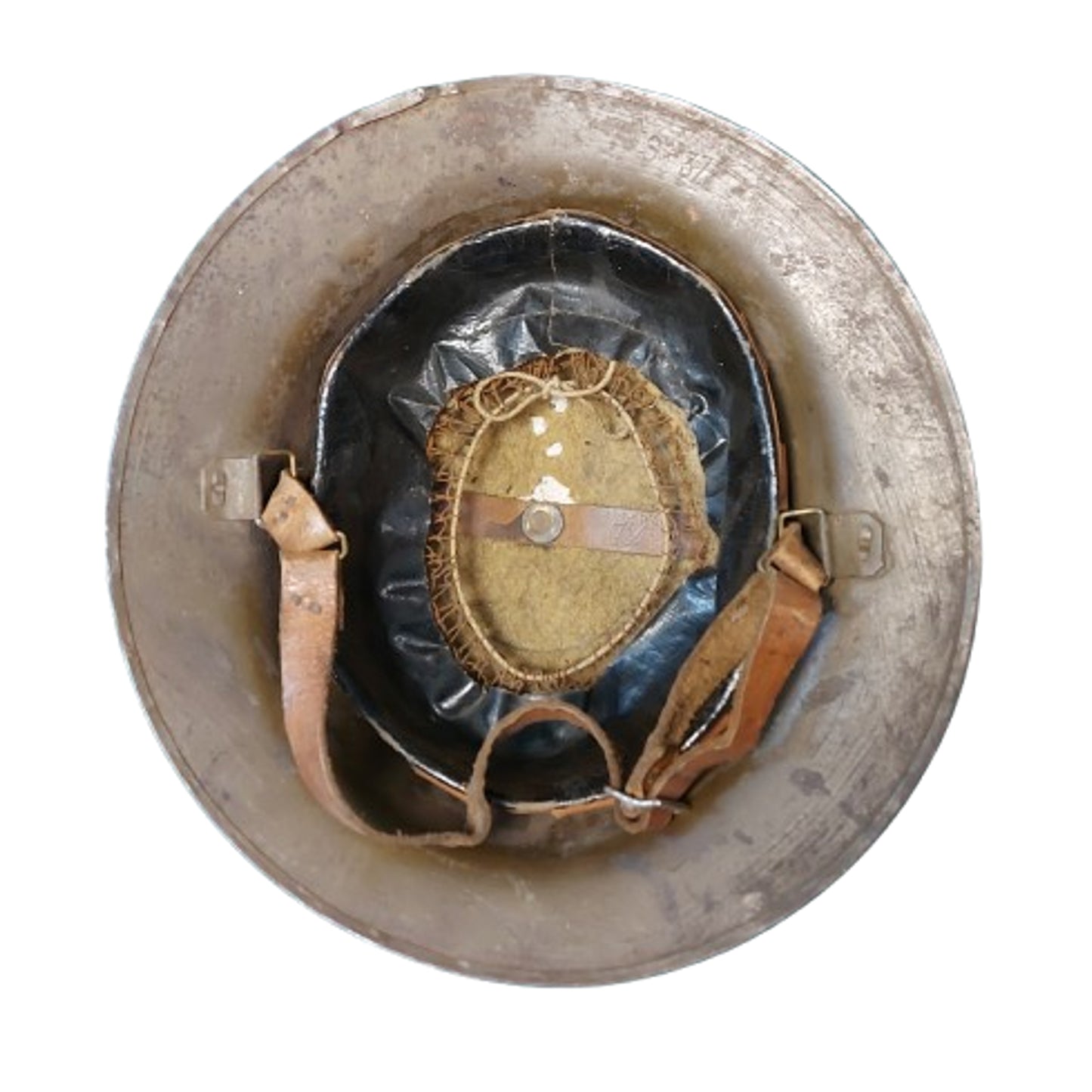 WW1 Canadian CEF 50th Battalion Calgary Div Painted Helmet