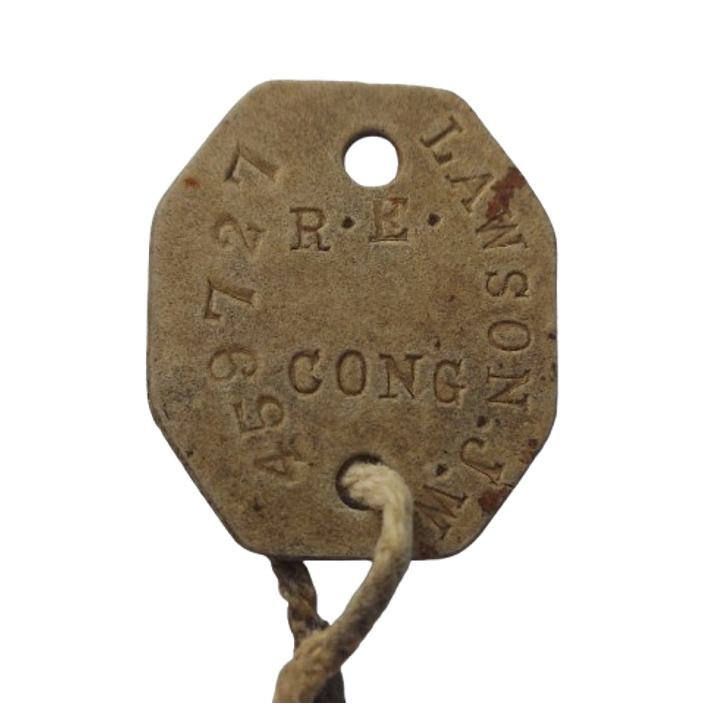 WW1 British I.D. Identification Tag Pair RE Royal Engineers