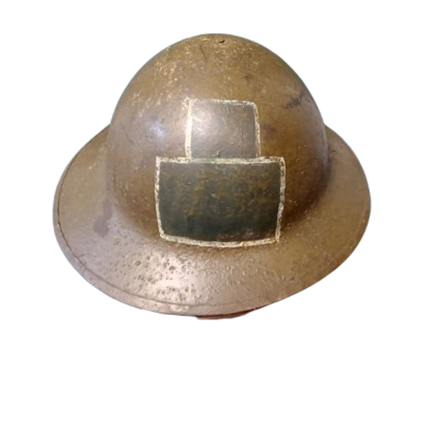 WW1 Canadian CEF 50th Battalion Calgary Div Painted Helmet