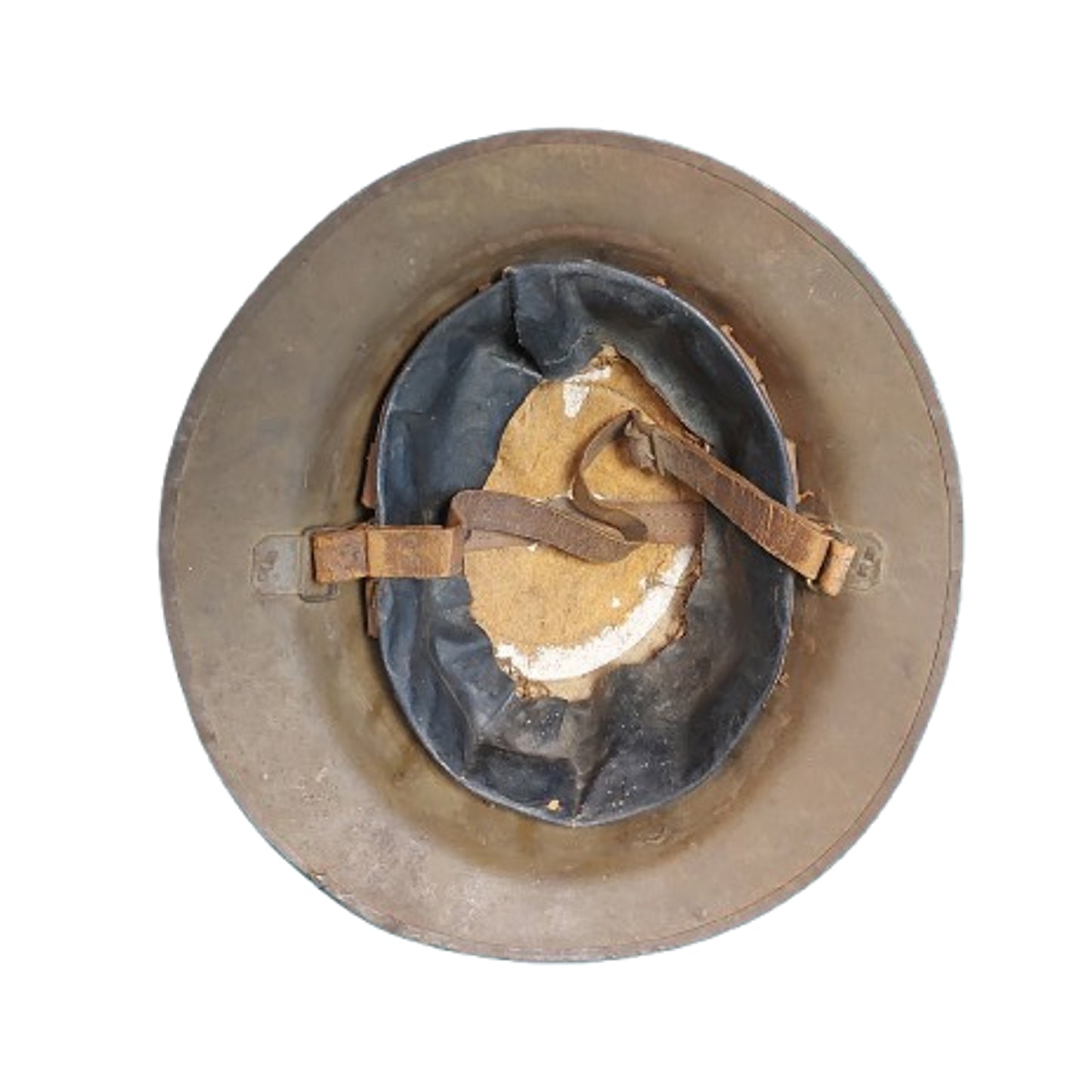 WW1 Canadian CEF 10th Battalion Calgary Div Painted Helmet