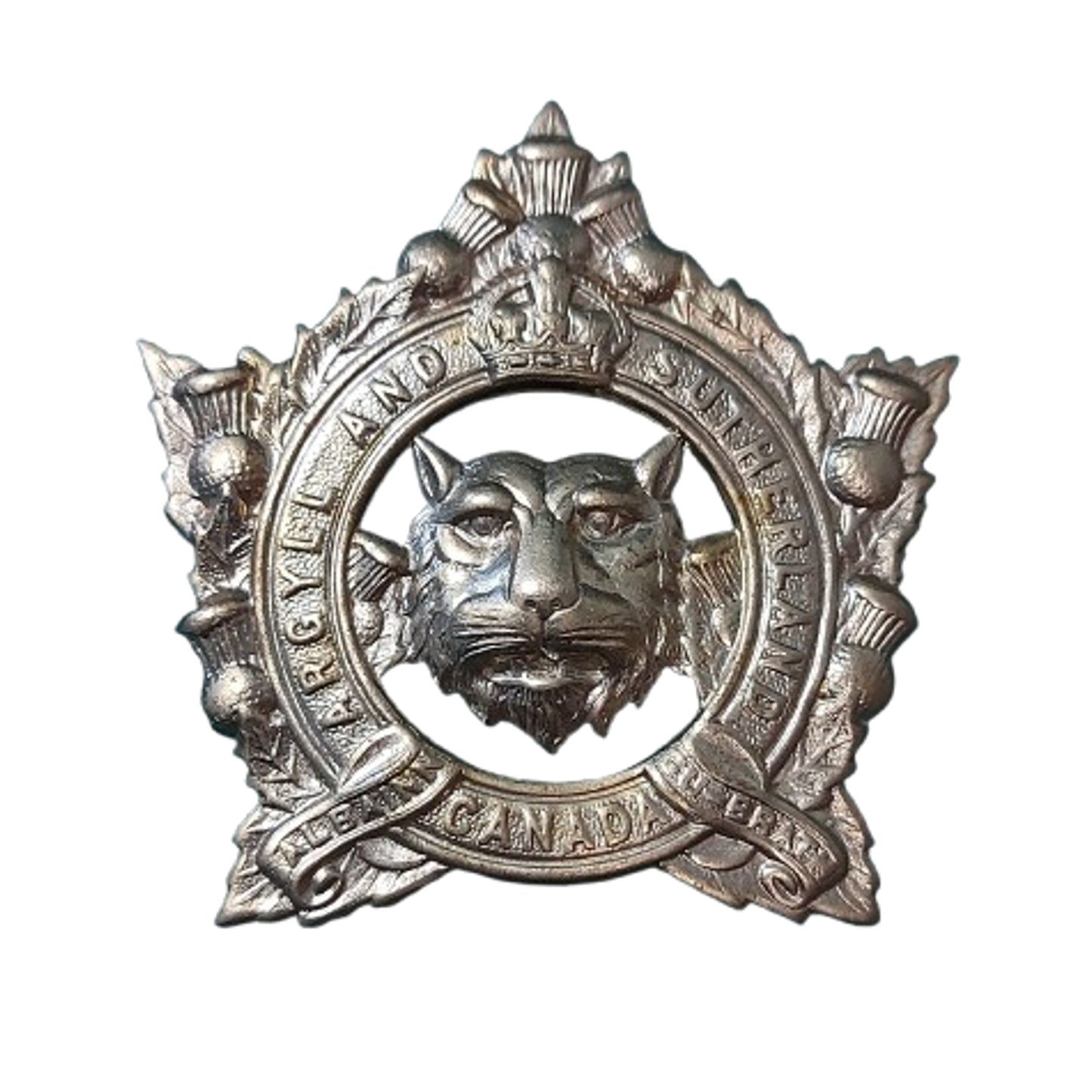 WW2 Canadian Argyll and Sutherland Highlanders Cap Badge