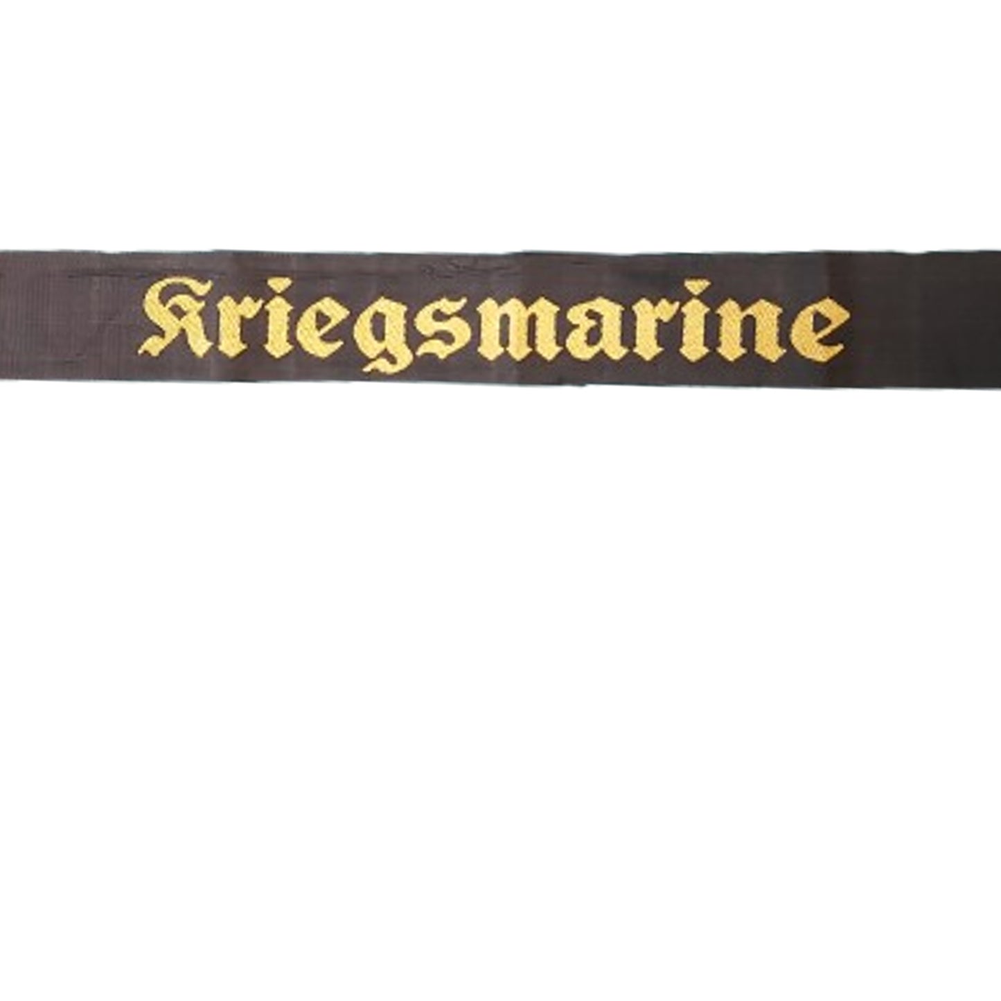 WW2 German Kriegsmarine Cap Tally Full Length